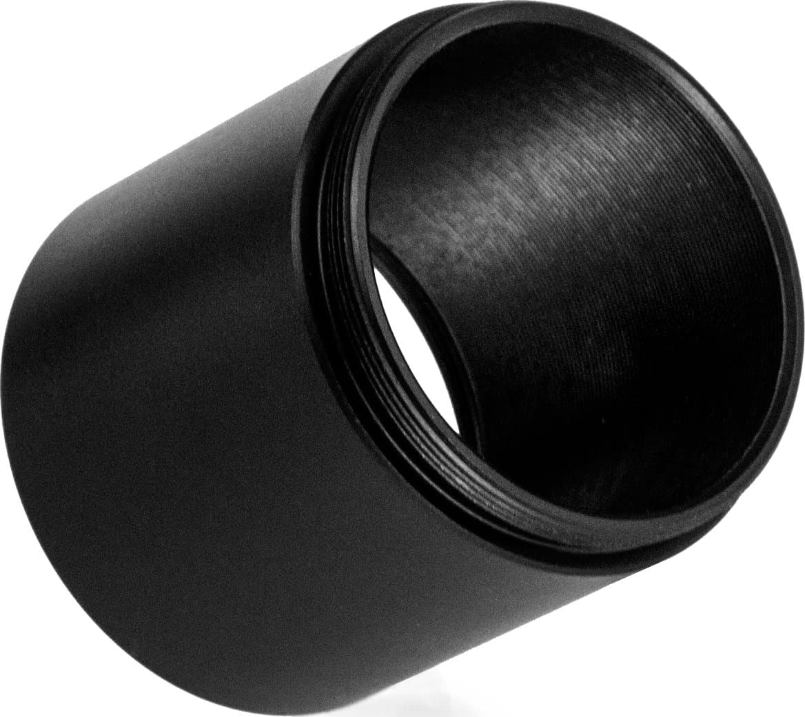 40mm T-thread spacer / extension tube (SPCR-40) by DVLP M42 x .75 for video astronomy and astrophotography / imaging