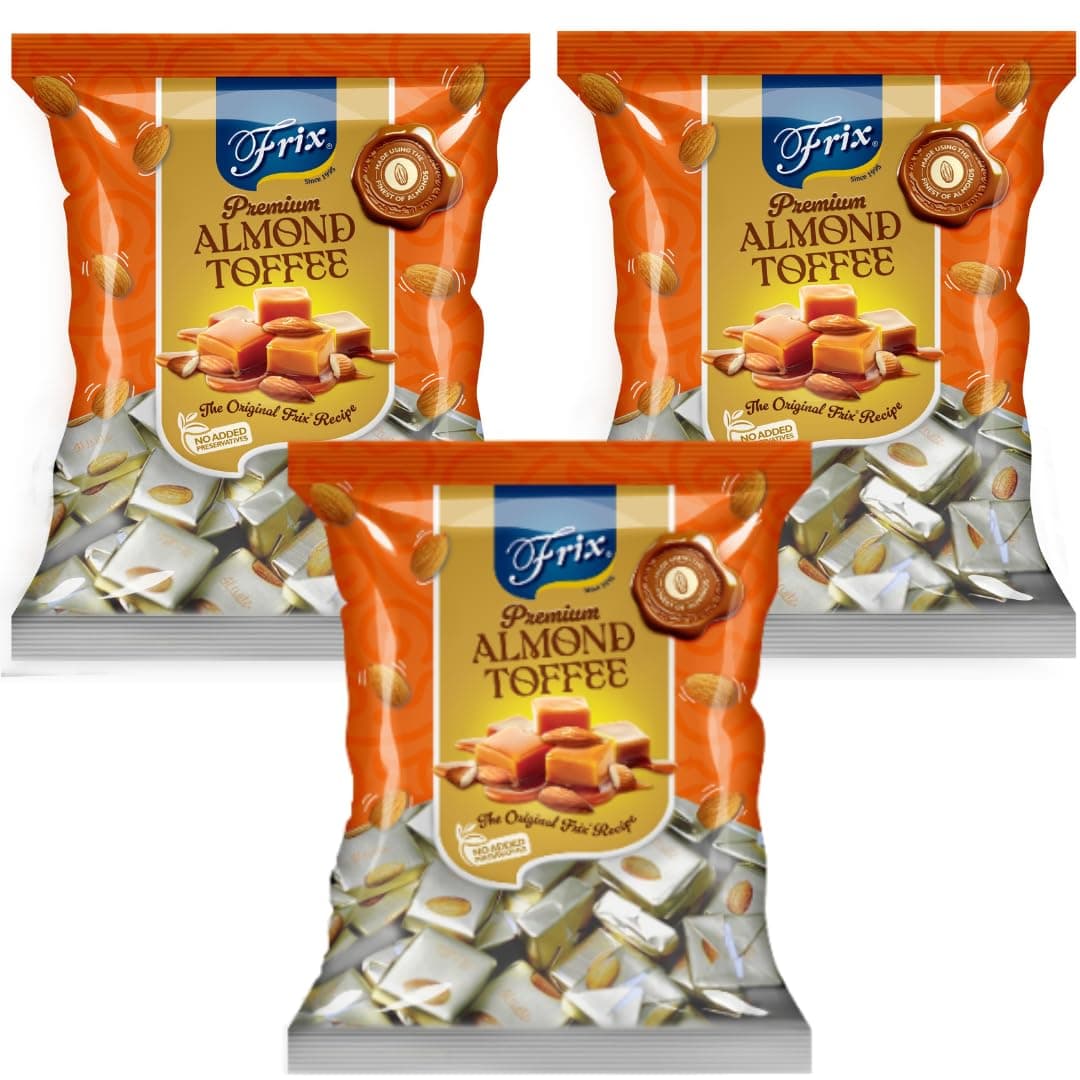 Frix Premium Almond Toffee (pack of 3) - 200g