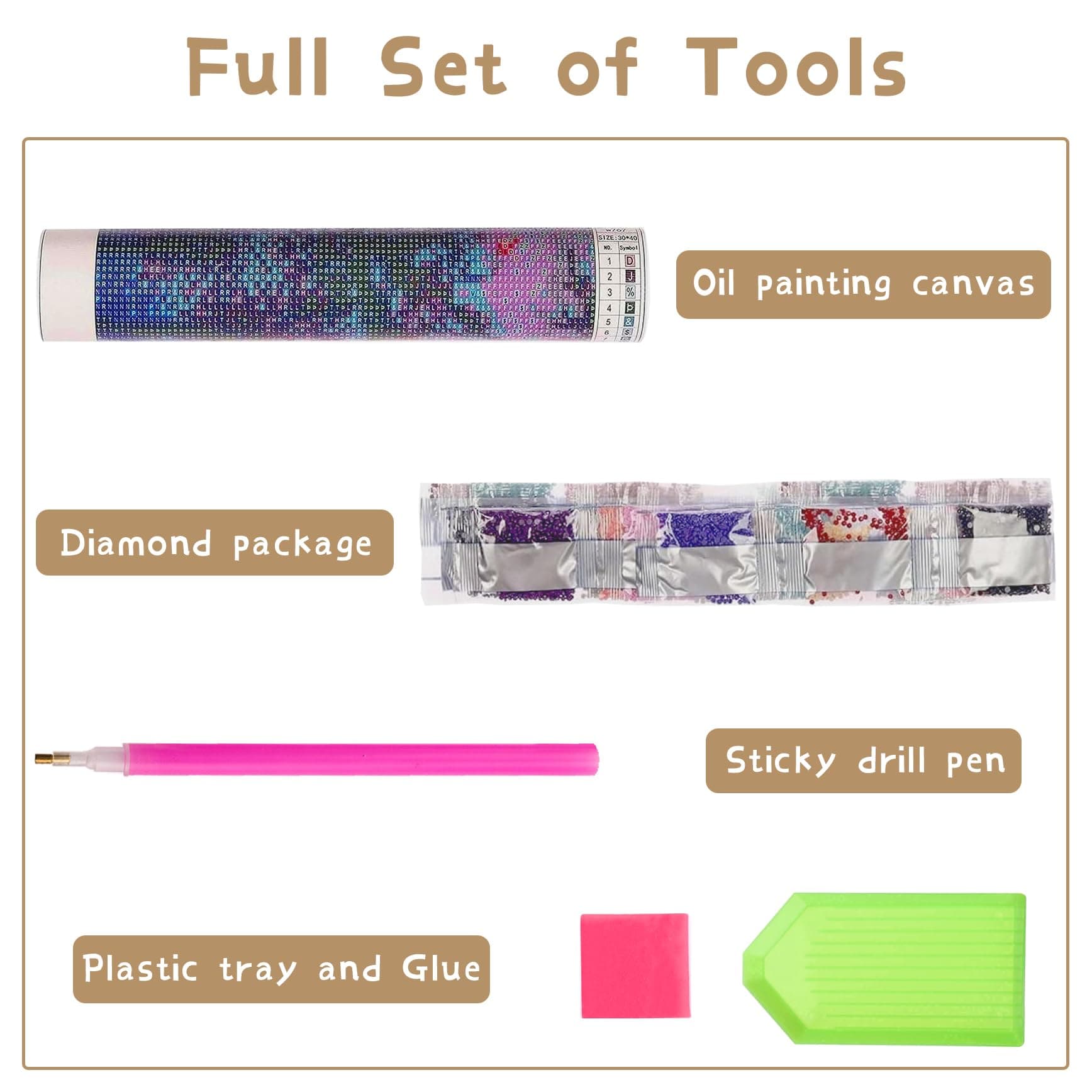 Ginfonr 2 Pack 5D Diamond Art Painting Dancers by Number Kits, Ballerina Paint with Diamonds Full Drill Art Crystal DIY Embroidery Rhinestone Decor Craft (12x16 inch)