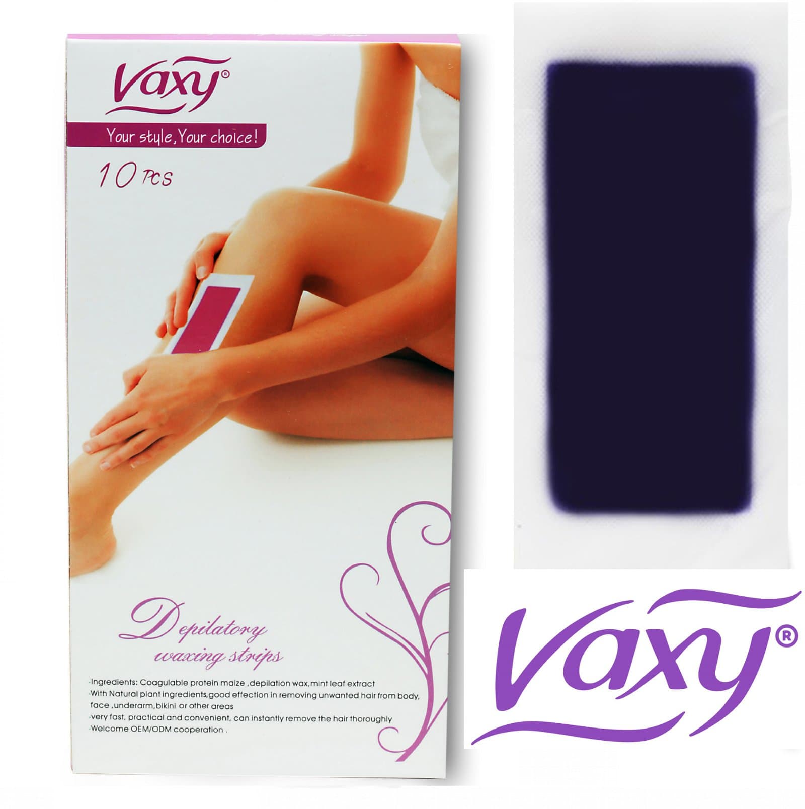 Ready To Use Wax Strips, Sensitive x 10 DOUBLE (20) PCS