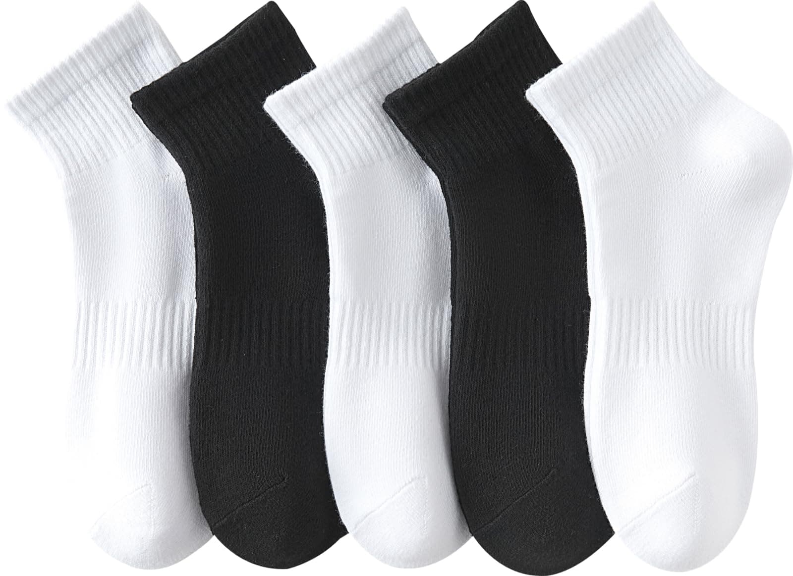 ReheluWomen's Cute Ankle Socks Cotton Running Crew Socks 5 Pairs
