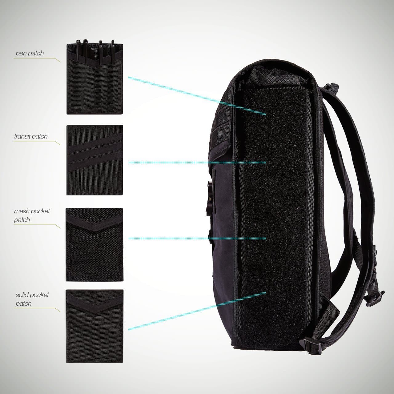 Fidelis ALCON Backpack, Black