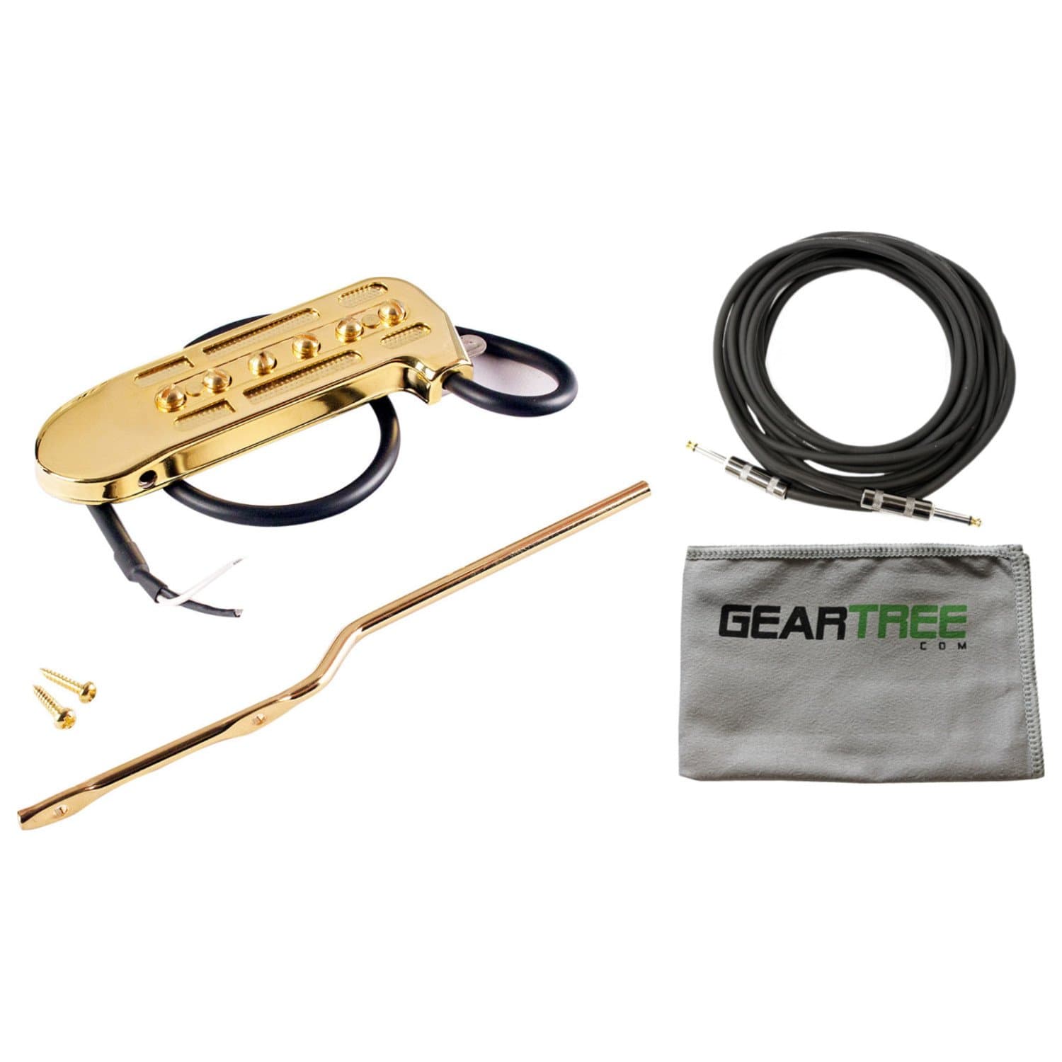 DeArmond Rhythm Chief 1100 Pickup w/Cable and Geartree Cloth