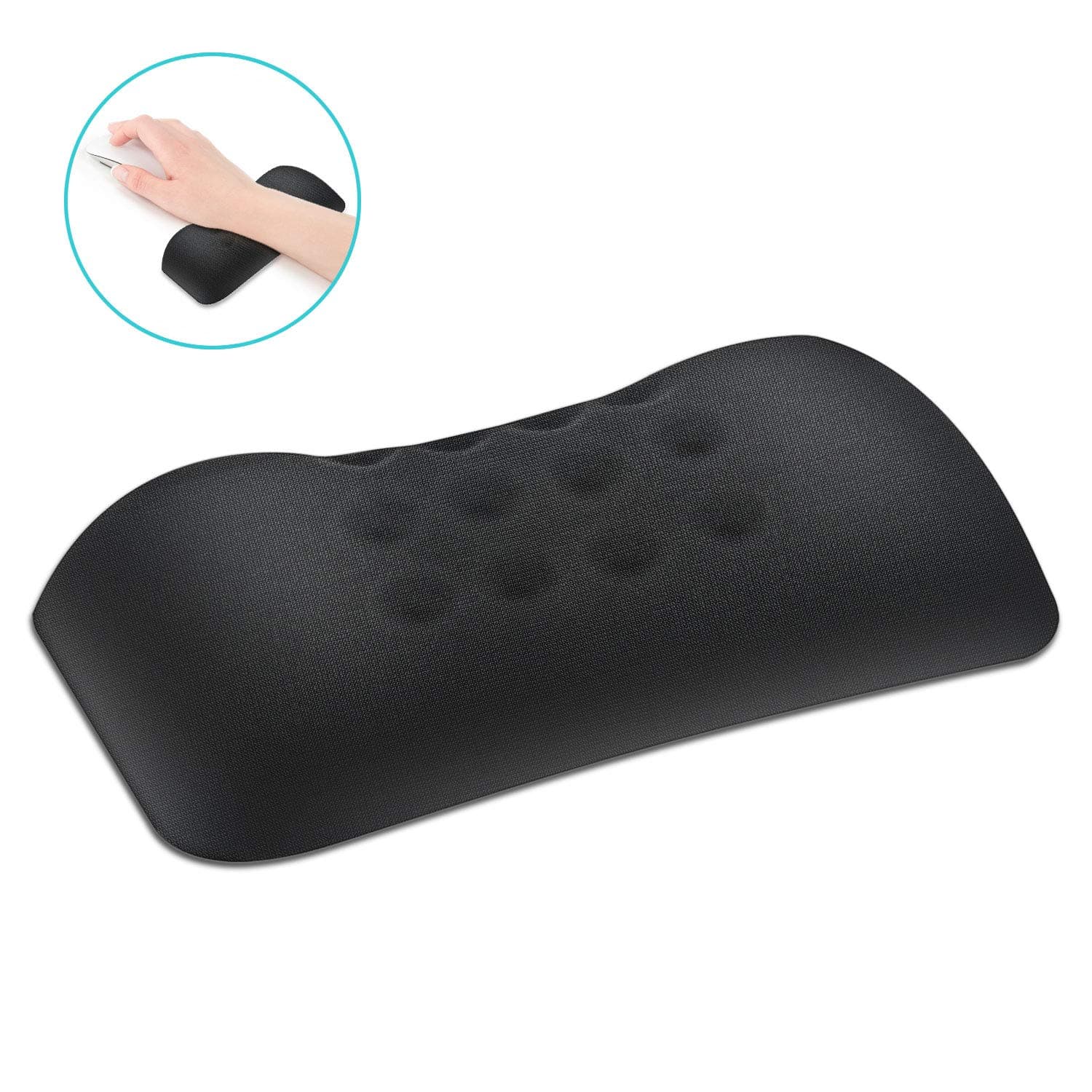 Bestfire Mouse Wrist Rest Ergonomic Wrist Pad Anti-Skid Silicone Gel Keyboard Wrist Support Pad for Computer Notebook Laptop, Perfect Relieve Tool for Office Worker and Gamer