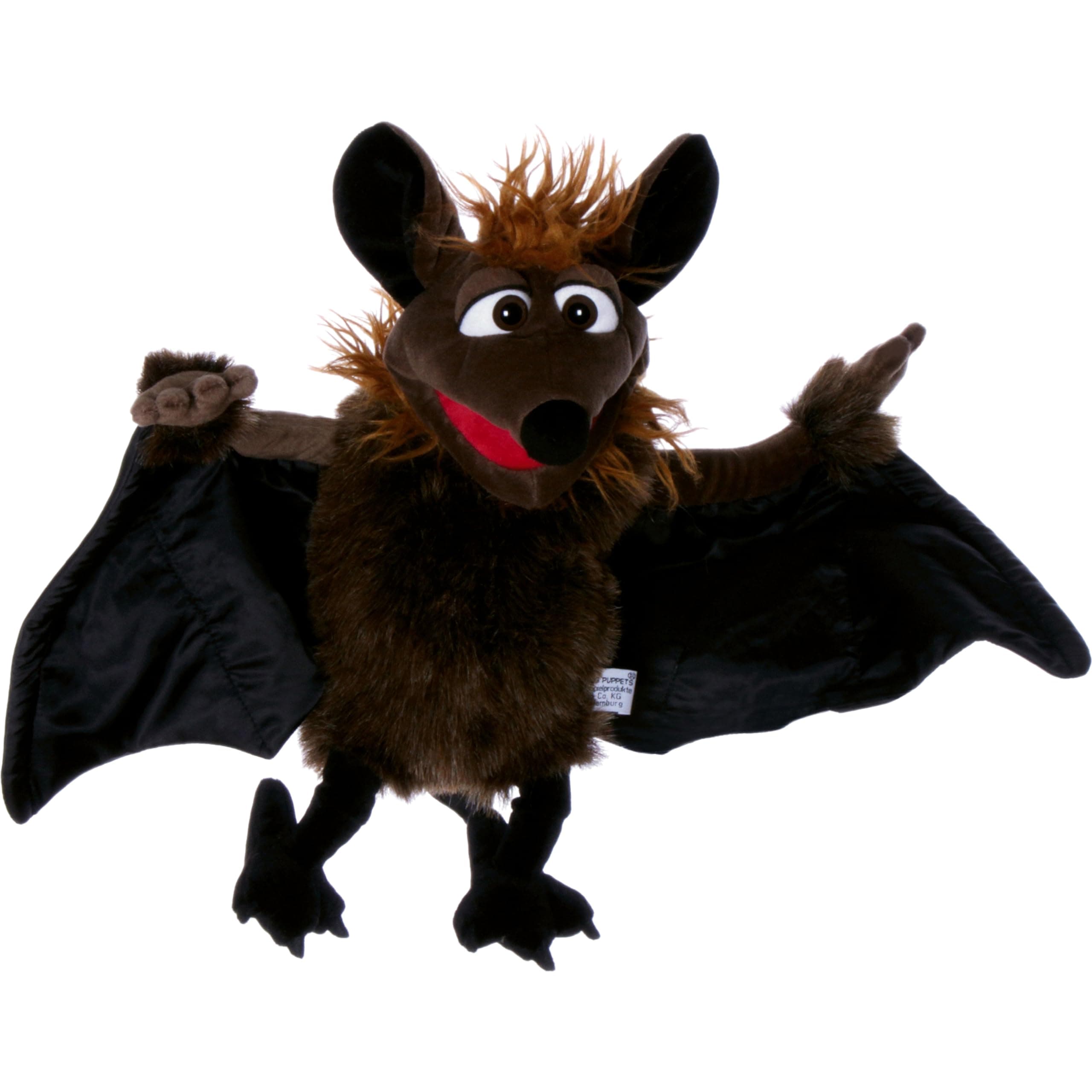 Living Puppets - Ren The 26-Inch Flying Bat, Plush Hand Puppet for Boys and Girls