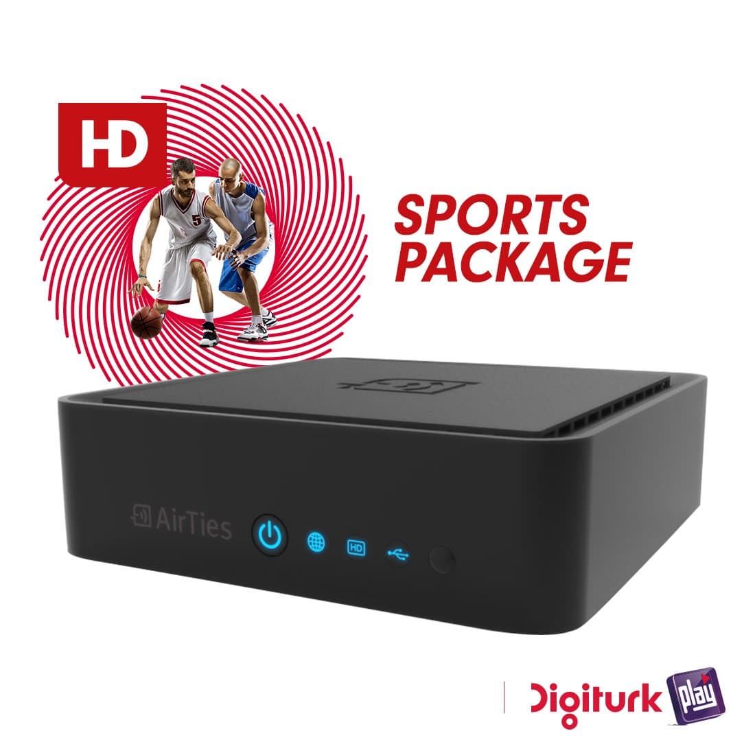 Digiturk Play IP Box with 1 Month Free Sports Package