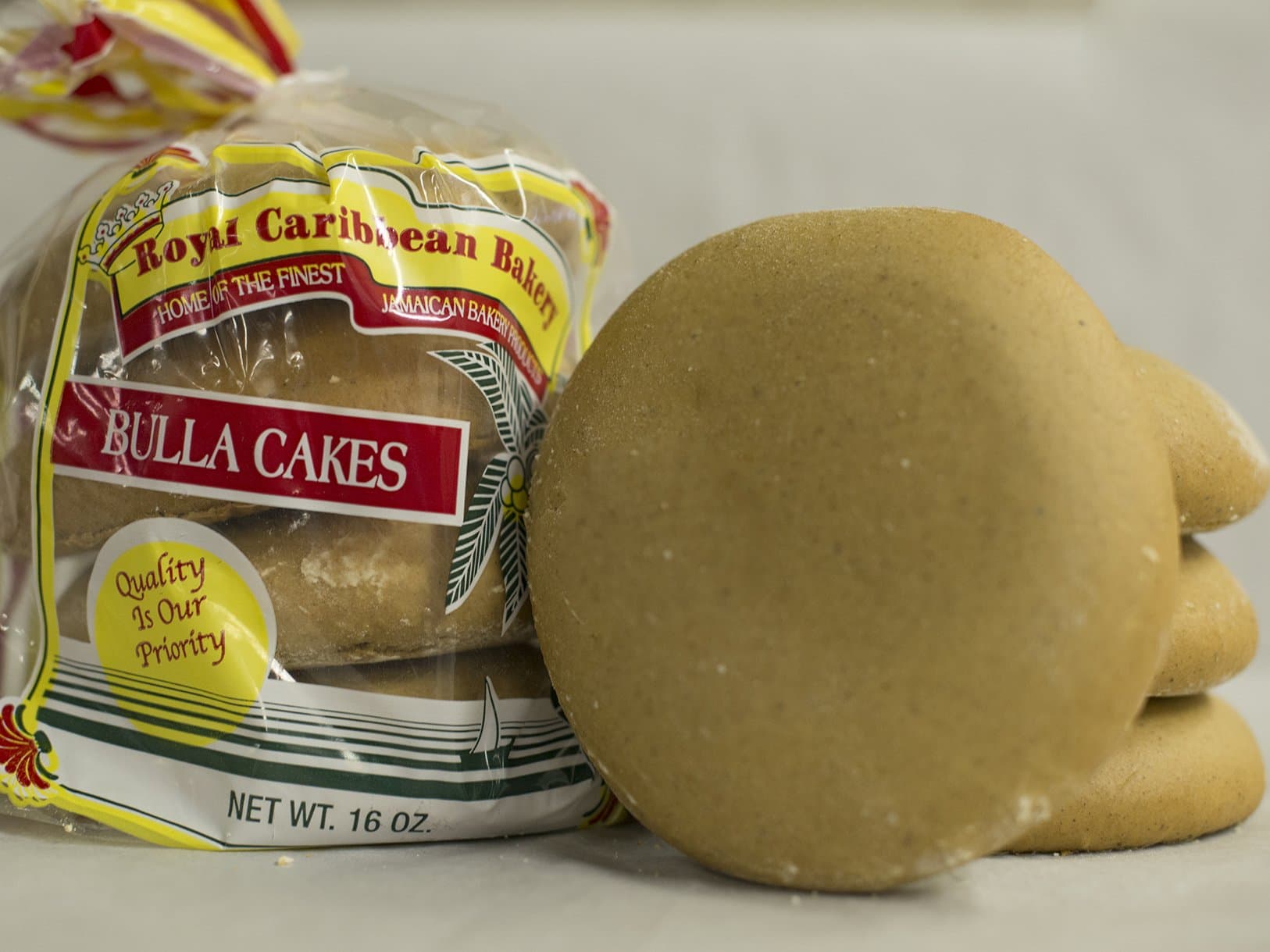 Jamaican Bulla Cakes, 4 in a Pack (3 Packs)