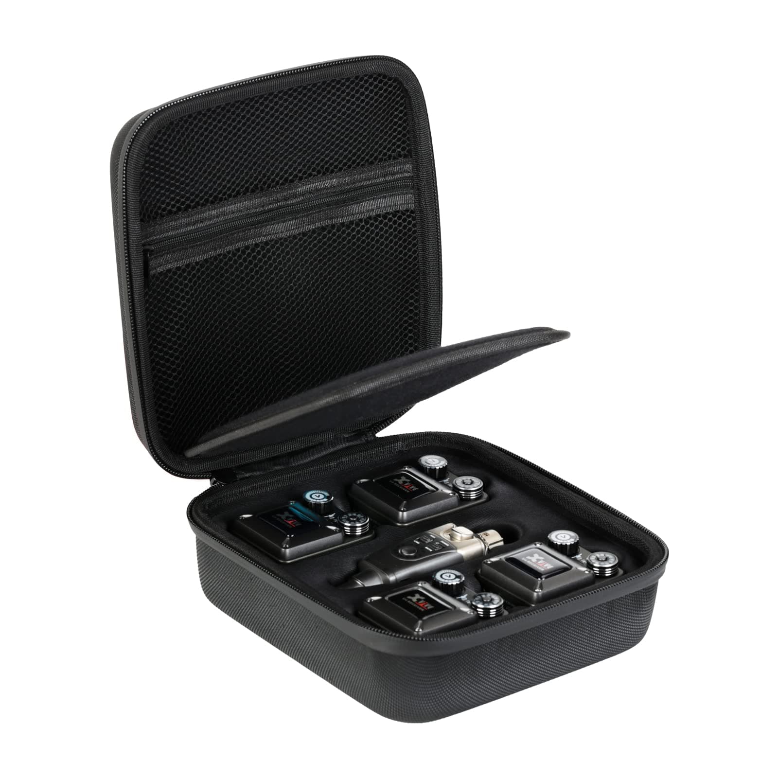 CU4R4 Hard Computer Case For U4R4 In-Ear Monitor Wireless System,Triple Hard EVA Shell (CU4R4), Black