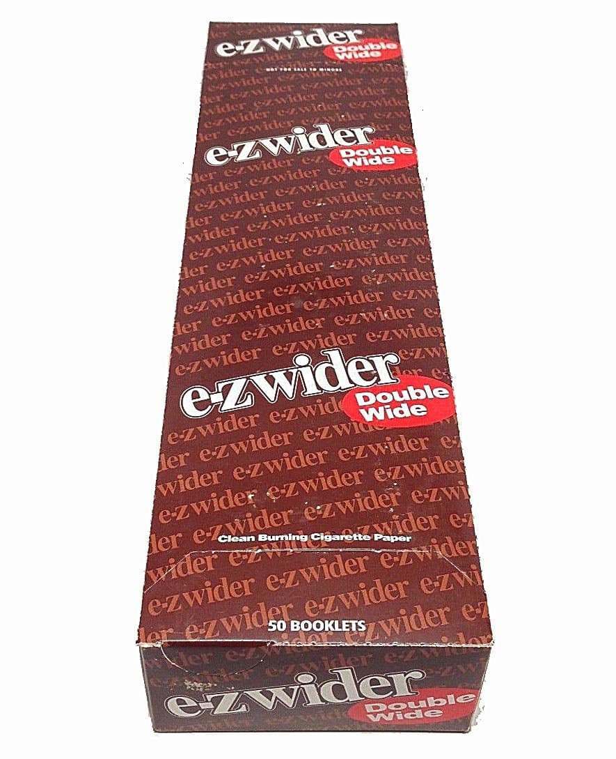 Double Wide Rolling Papers - 50 Booklet Retail Box with 24 Leaves per Booklet