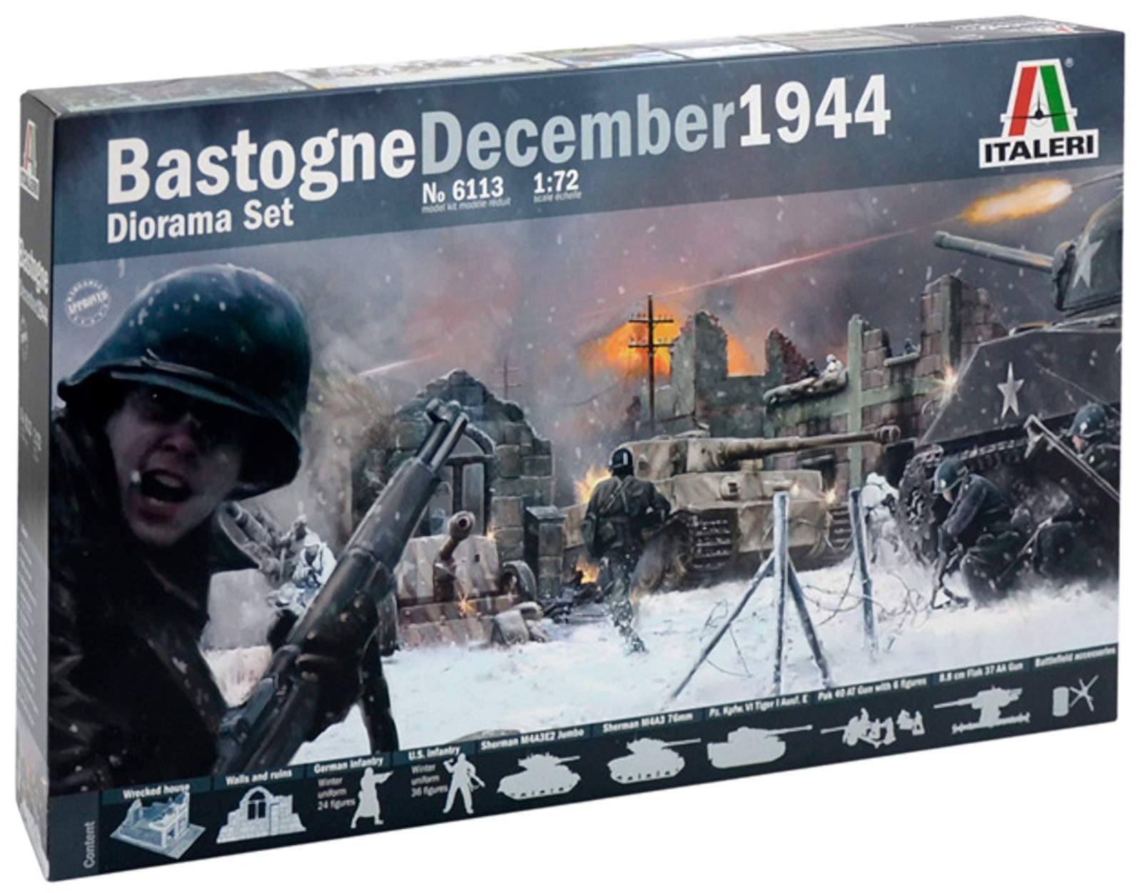 Italeri I6113 510006113-1:72 Battle of Bastone Figures