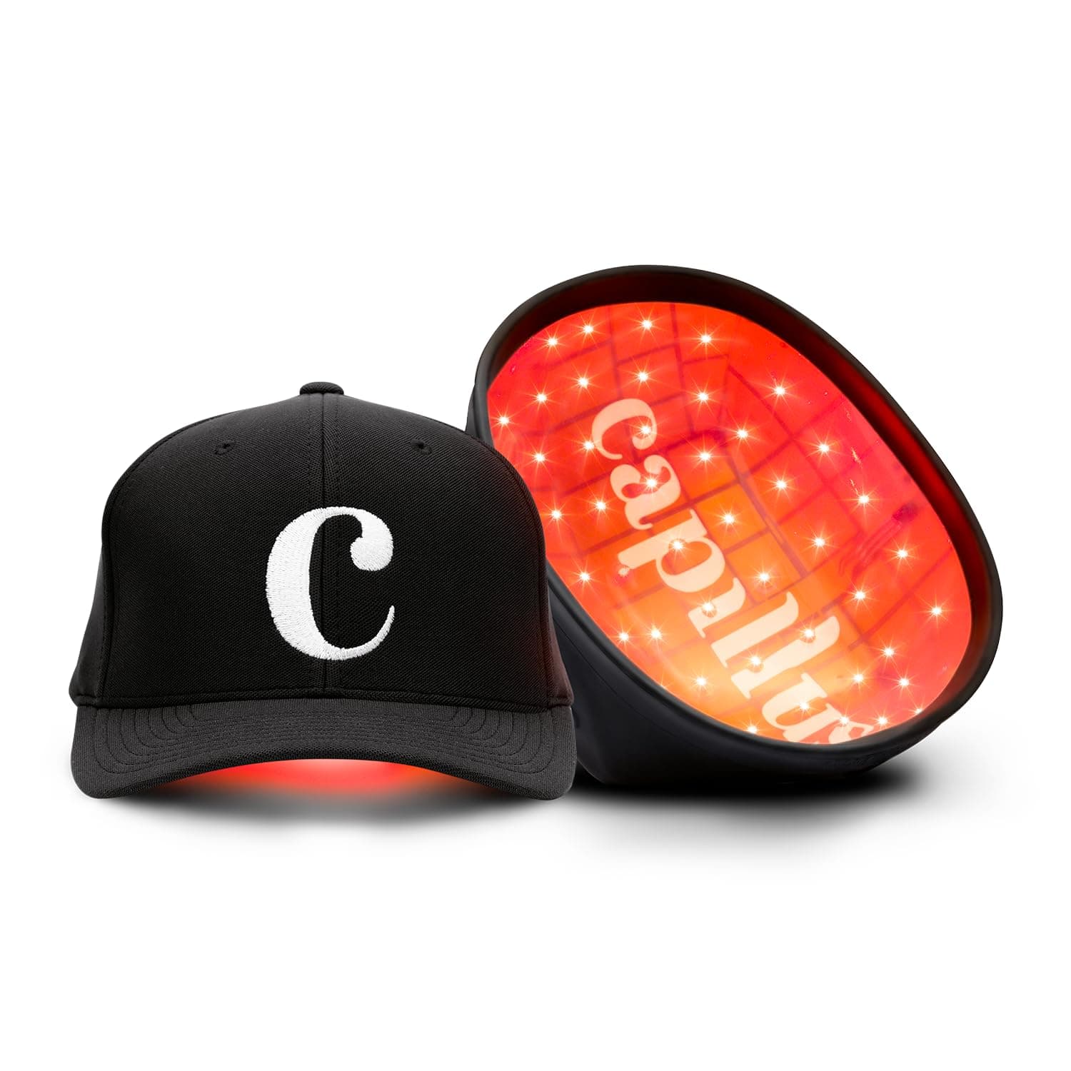 Capillus ONE Mobile Laser Therapy Cap for Hair Regrowth, With 112 Red Light Lasers for Laser Hair Growth, Red Light Hair Growth Hat