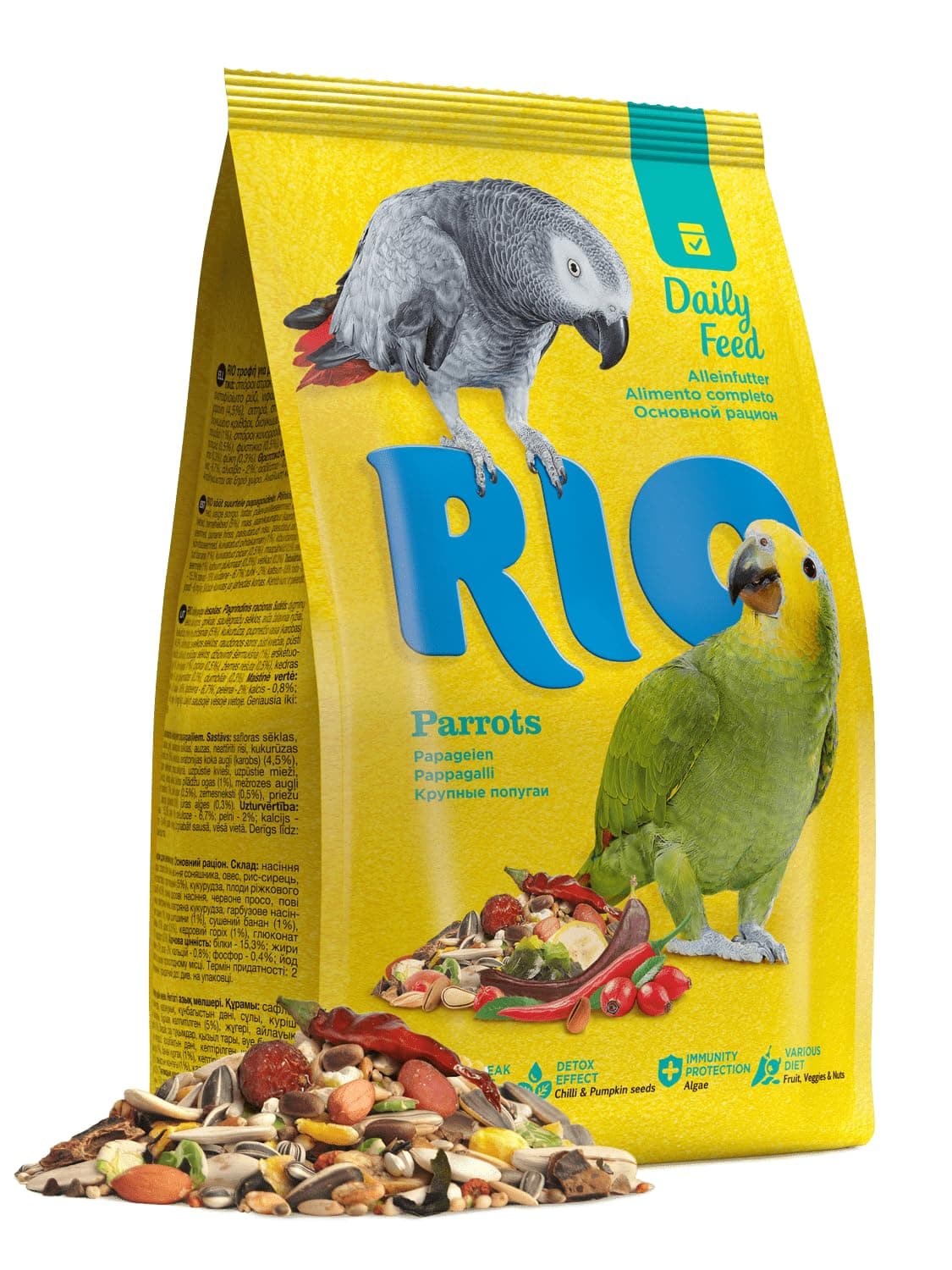 Daily Food For Parrots 1Kg