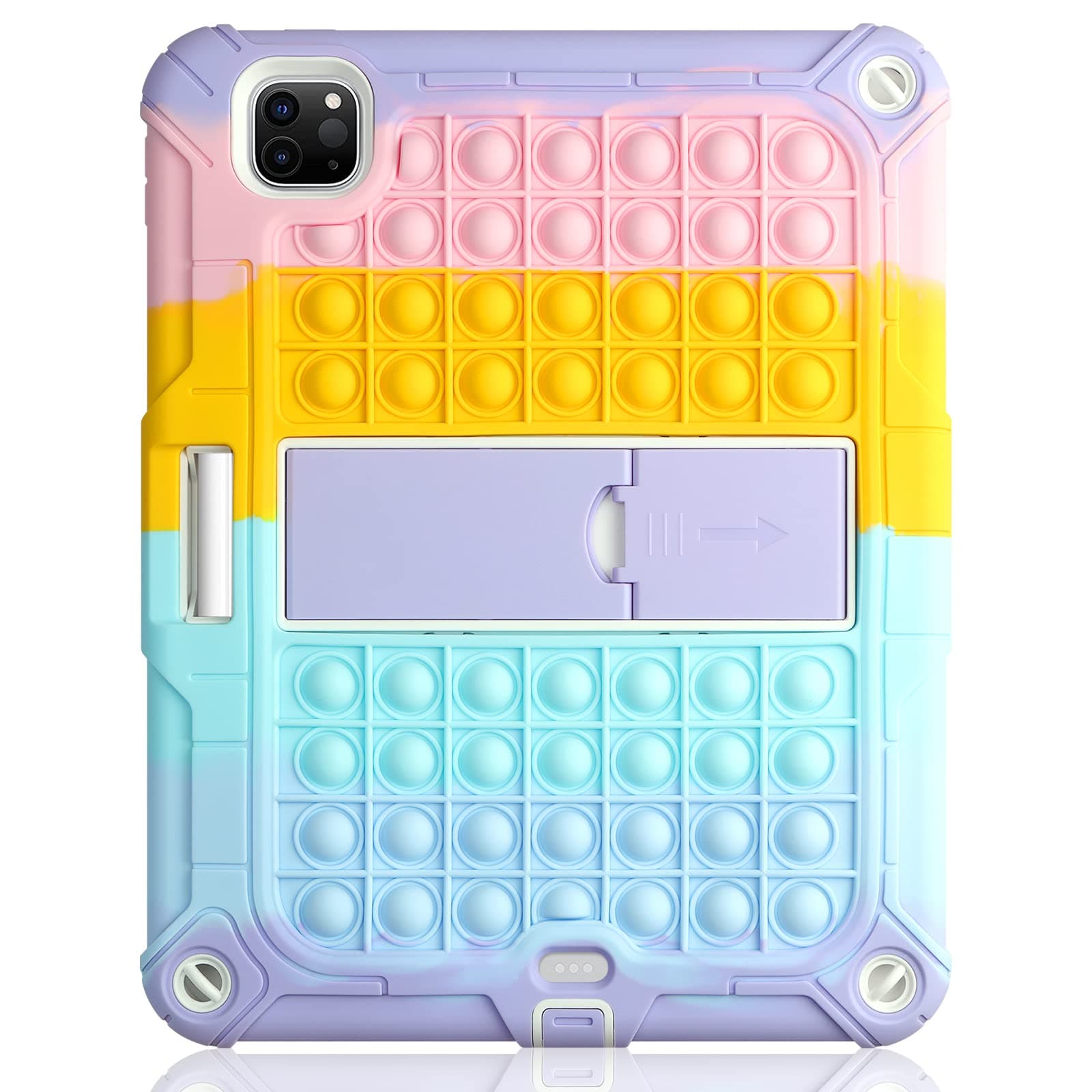 for iPad 11 Case,iPad Pro 2020/2021 Case with Kickstand,iPad air 4 Case iPad 10.9 Case with Pencil Holder Case Protective Cover for iPad Pro 2020/2021/iPad air 4/ Pro 10.9