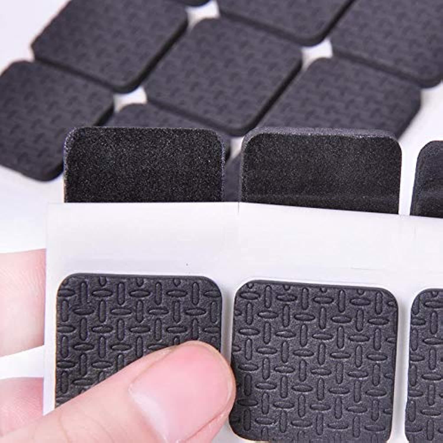U-HOOME Non Slip Self Adhesive Rubber Feet Furniture Pads