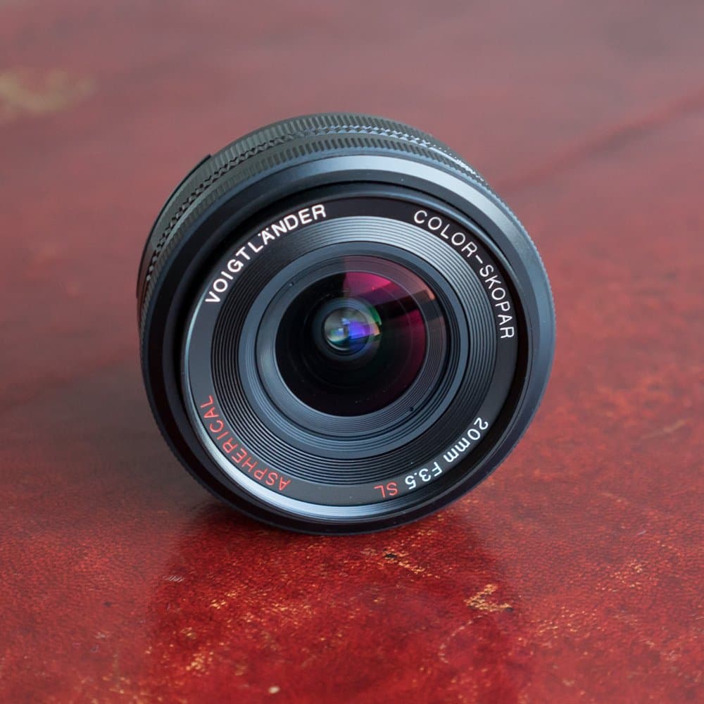 Voigtlander 20 mm / F3,5 Color Skopar SL II Lens