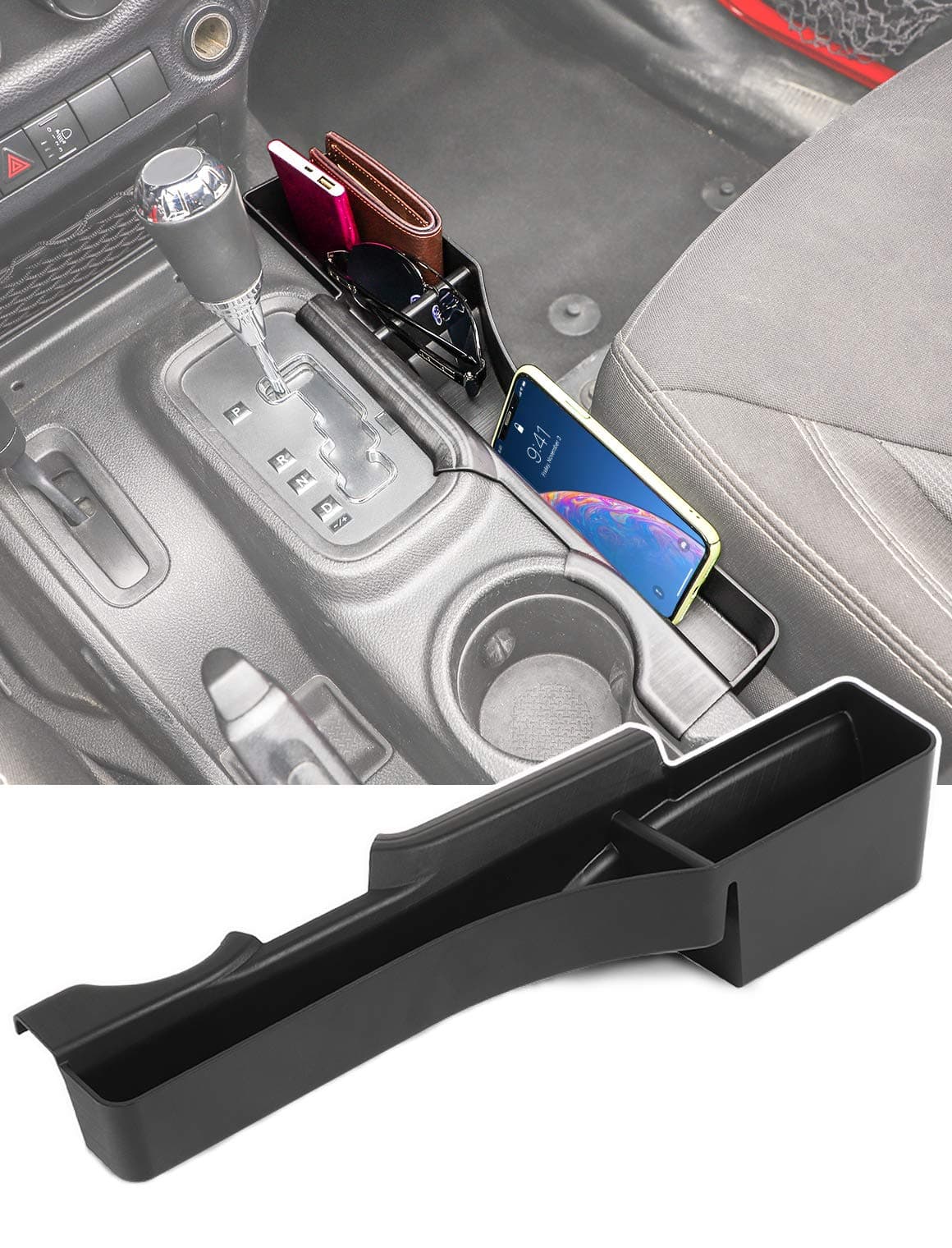 JK Shifter Side Storage Tray