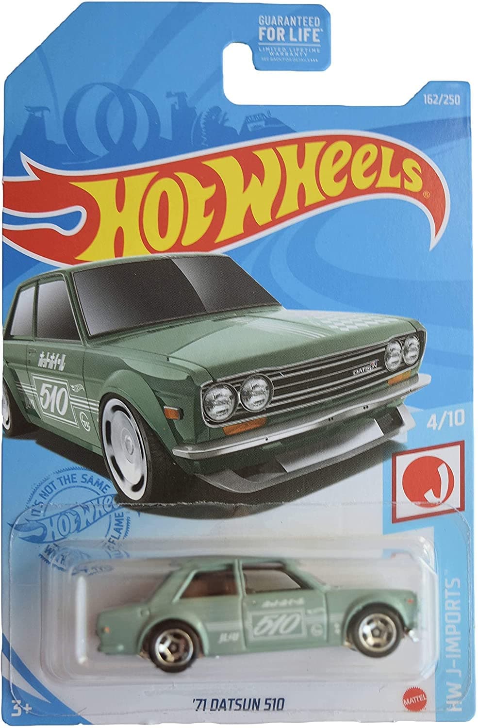 71 Datsun Bluebird 510, [Green] 162/250 J-Imports 4/10