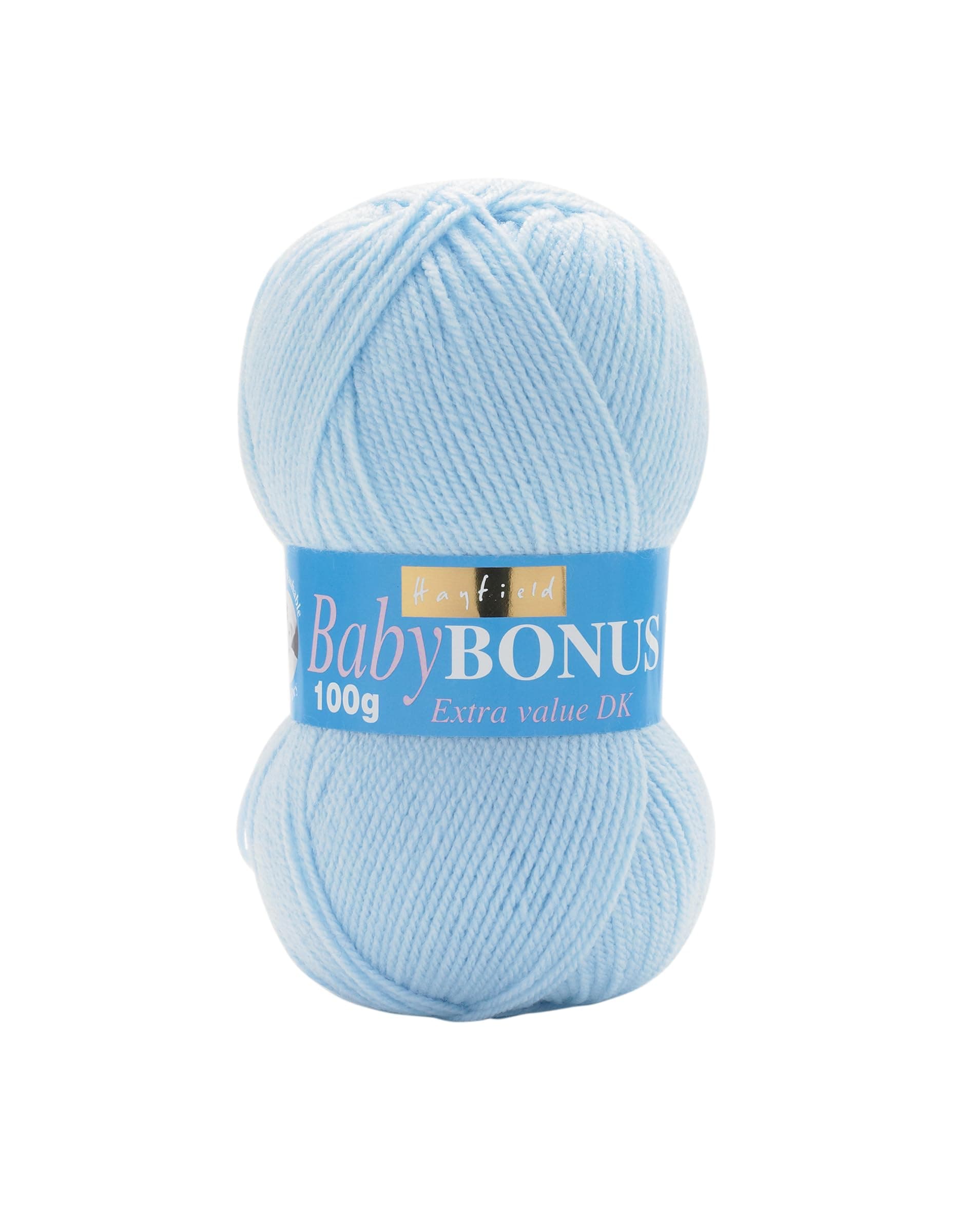 Sirdar Wool Hayfield Bonus DK Double Knitting, Baby Blue (854), 100g