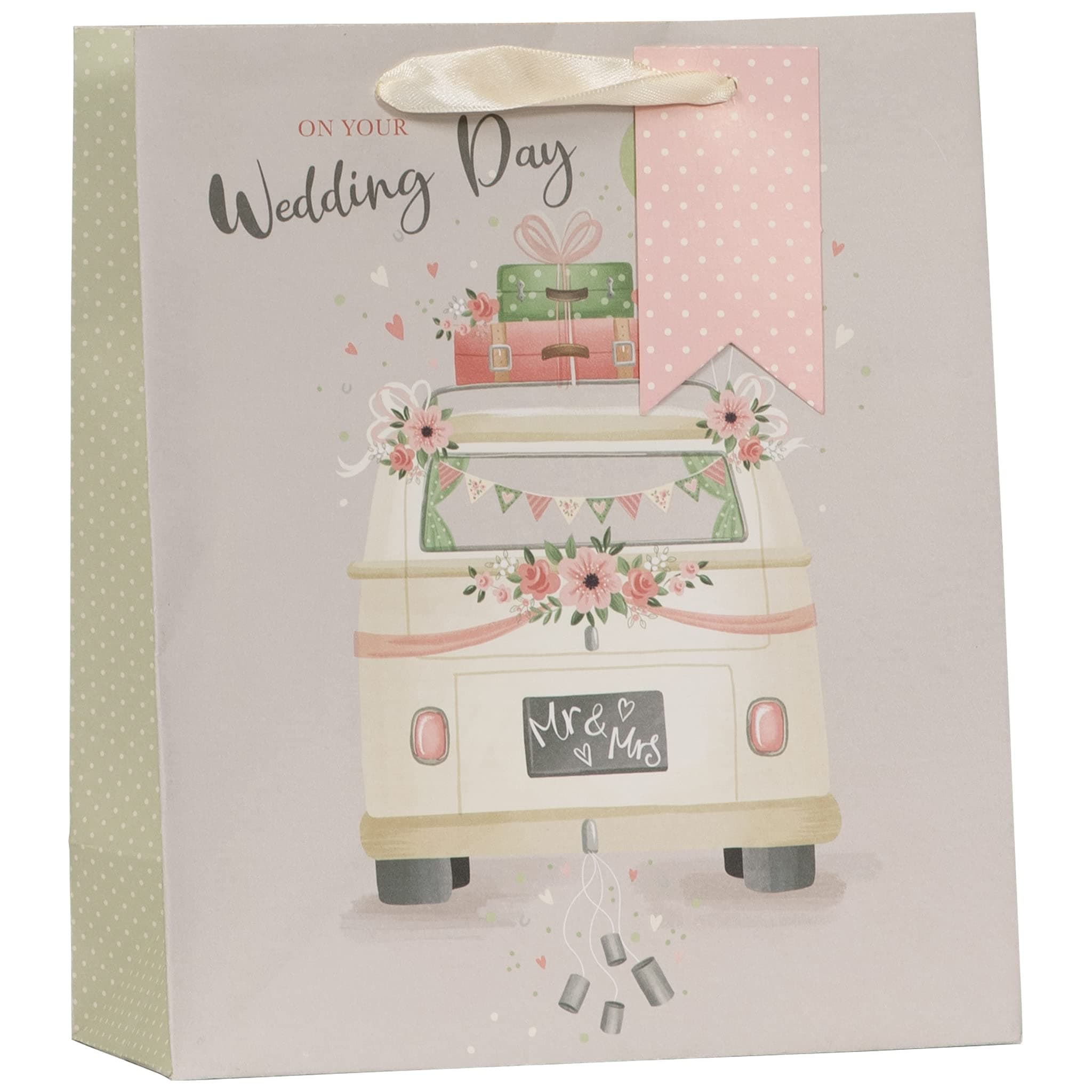Partisan Products On Your Wedding Day Married Gift Bag With Gift Tag Medium