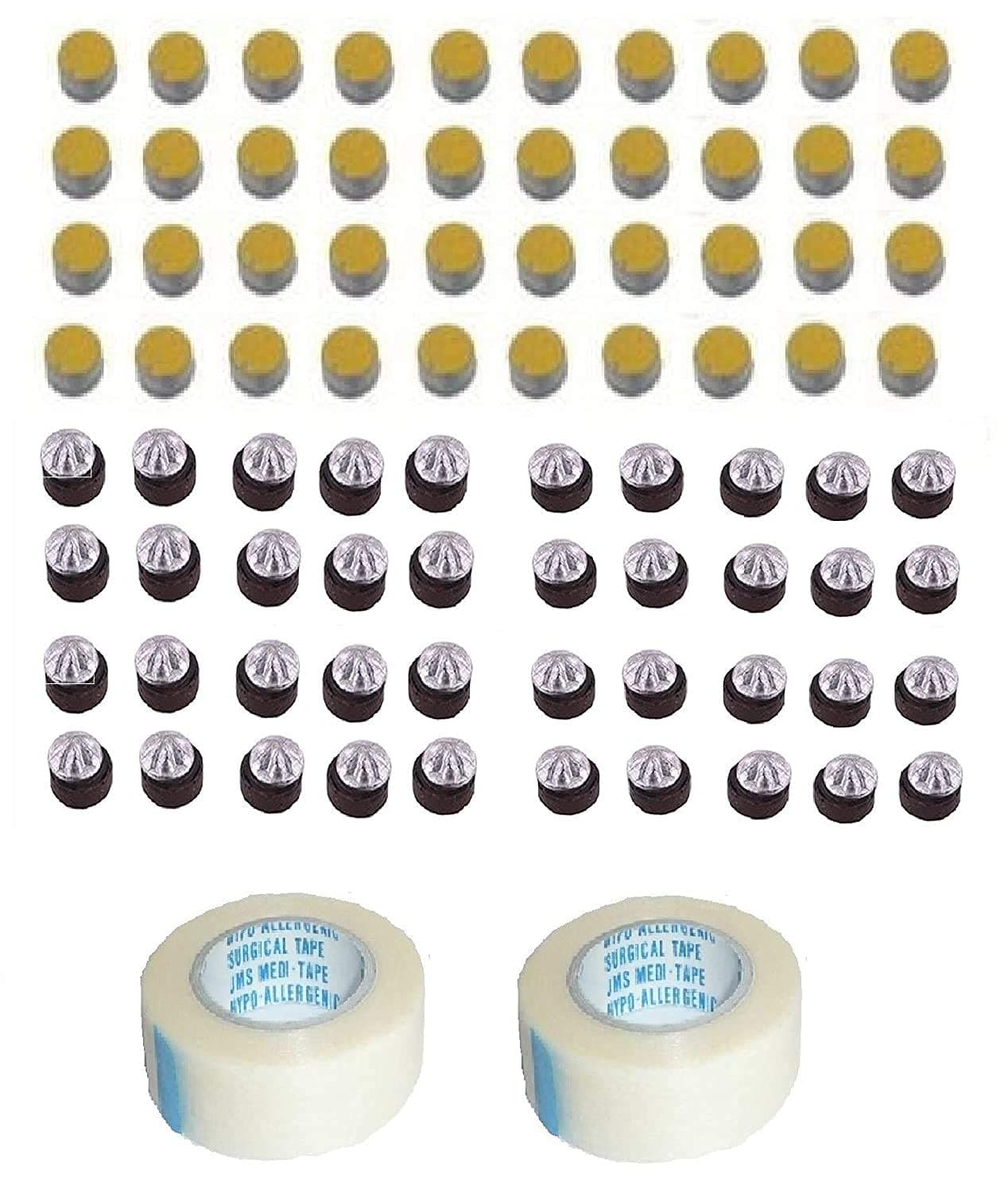 ACUPRESSURE New Sujok Therapy Kit (byol magnet 40pc + star magnet 40pc + paper tapes 2pc)