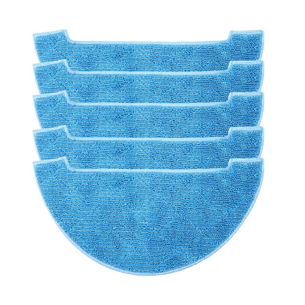 5pcs Mop Cloth for ILIFE V8s/V80 Max/V8 Plus/V3x Robotic Vacuum Cleaner - Mop Pads for ILIFE Robot Vacuum