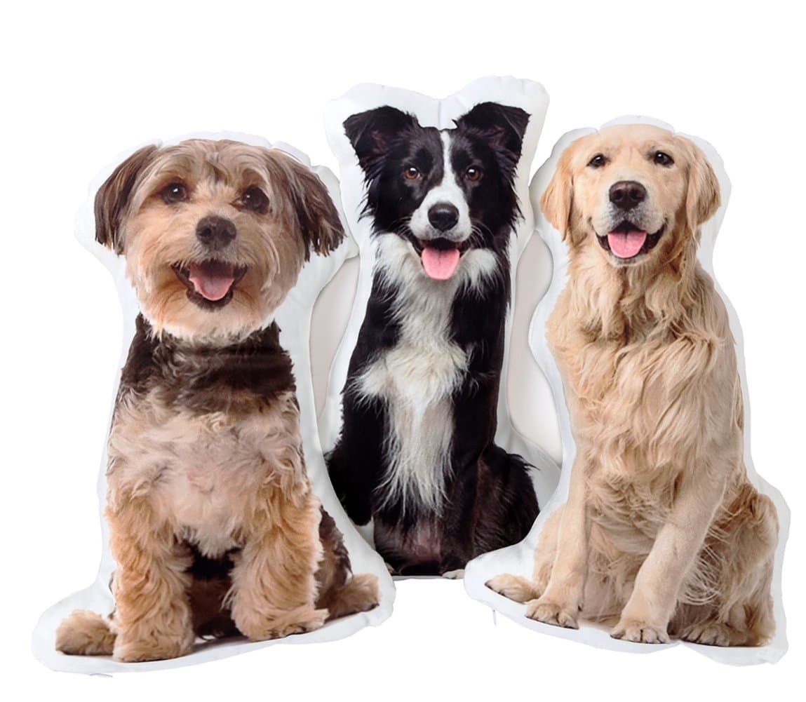 Custom Pet Pillow Custom Pet Photo Pillows Personalized Pillow Pet Memorial Dog Pillows’ (20", Colorful)