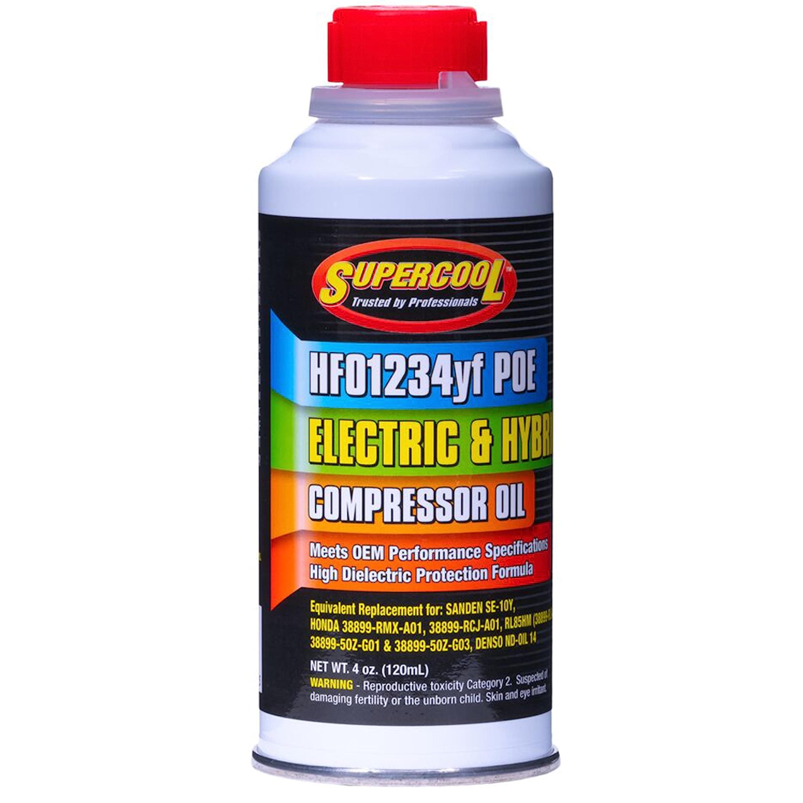 TSI Supercool 1234yf EV Electric Vehicle, Honda Equivalent POE 4oz