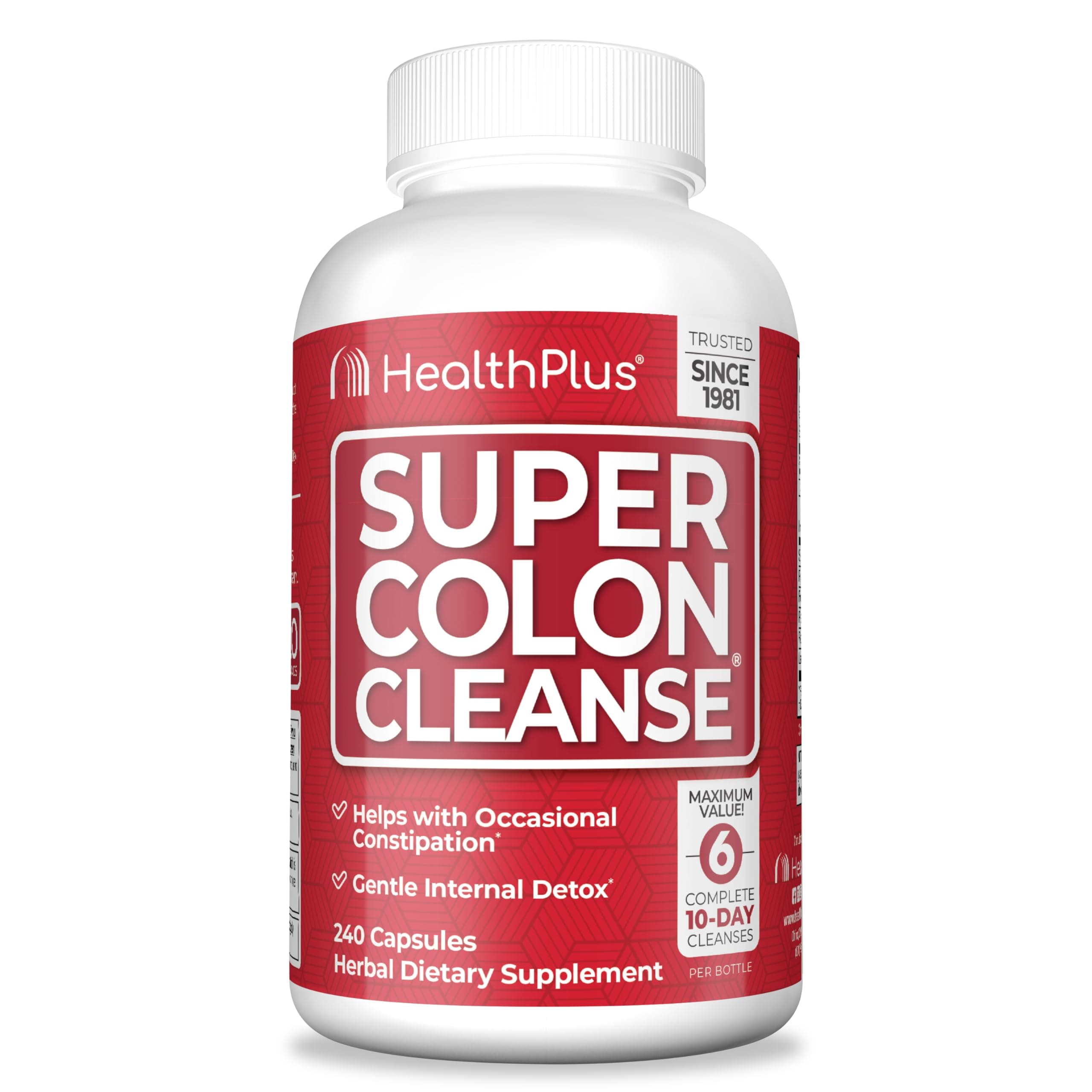 Super Colon Cleanse, 500mg, 240 Count