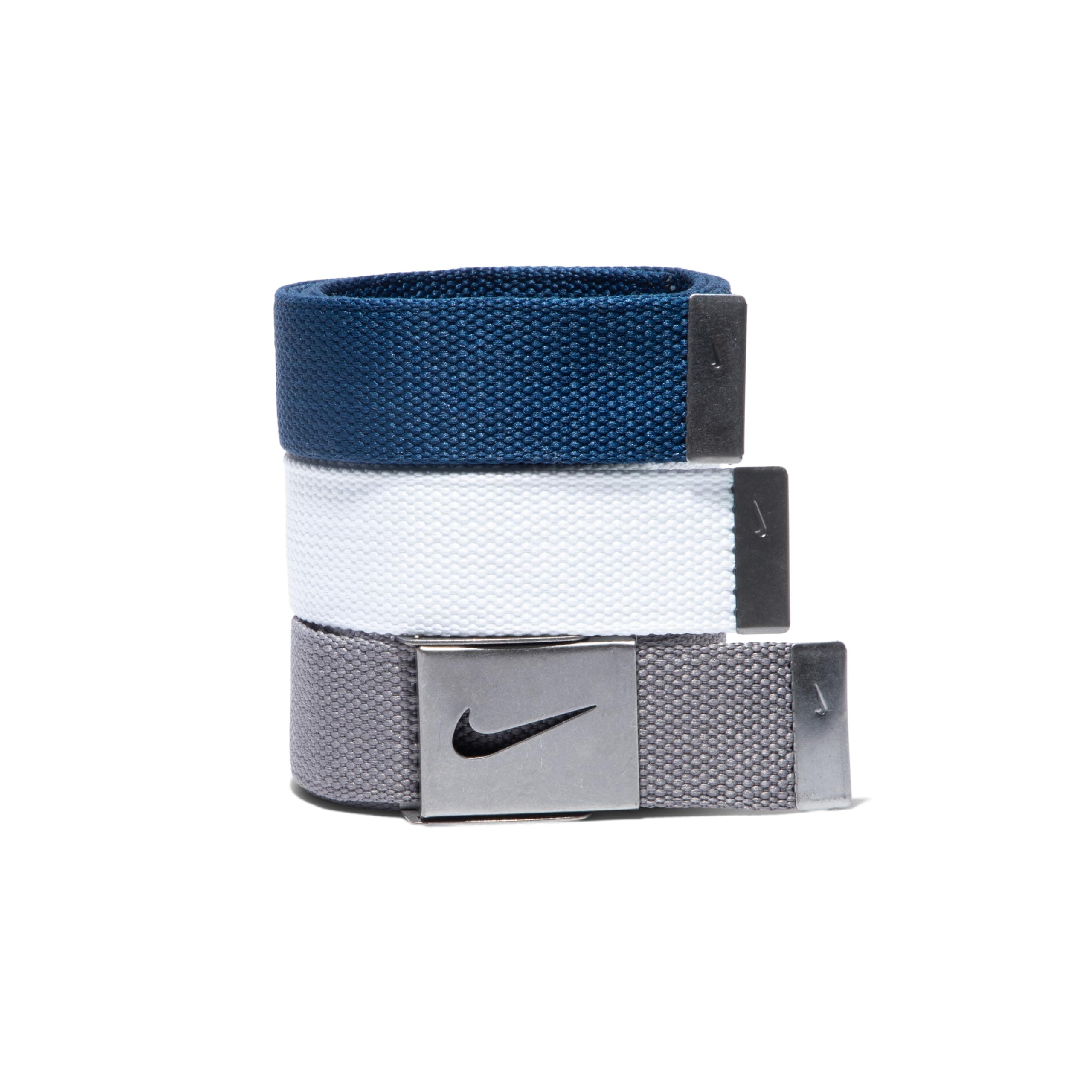 NIKE - Men's 3 Pack Synthetic Cotton Belt