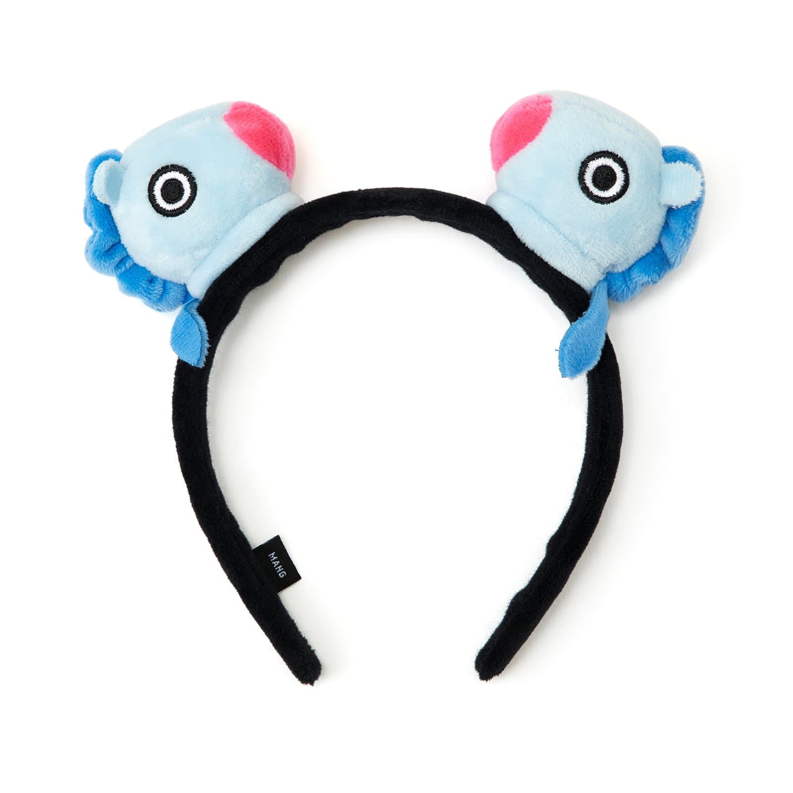 BT21 Official Merchandise by Line Friends - MANG Character Plush Hair Band, Blue
