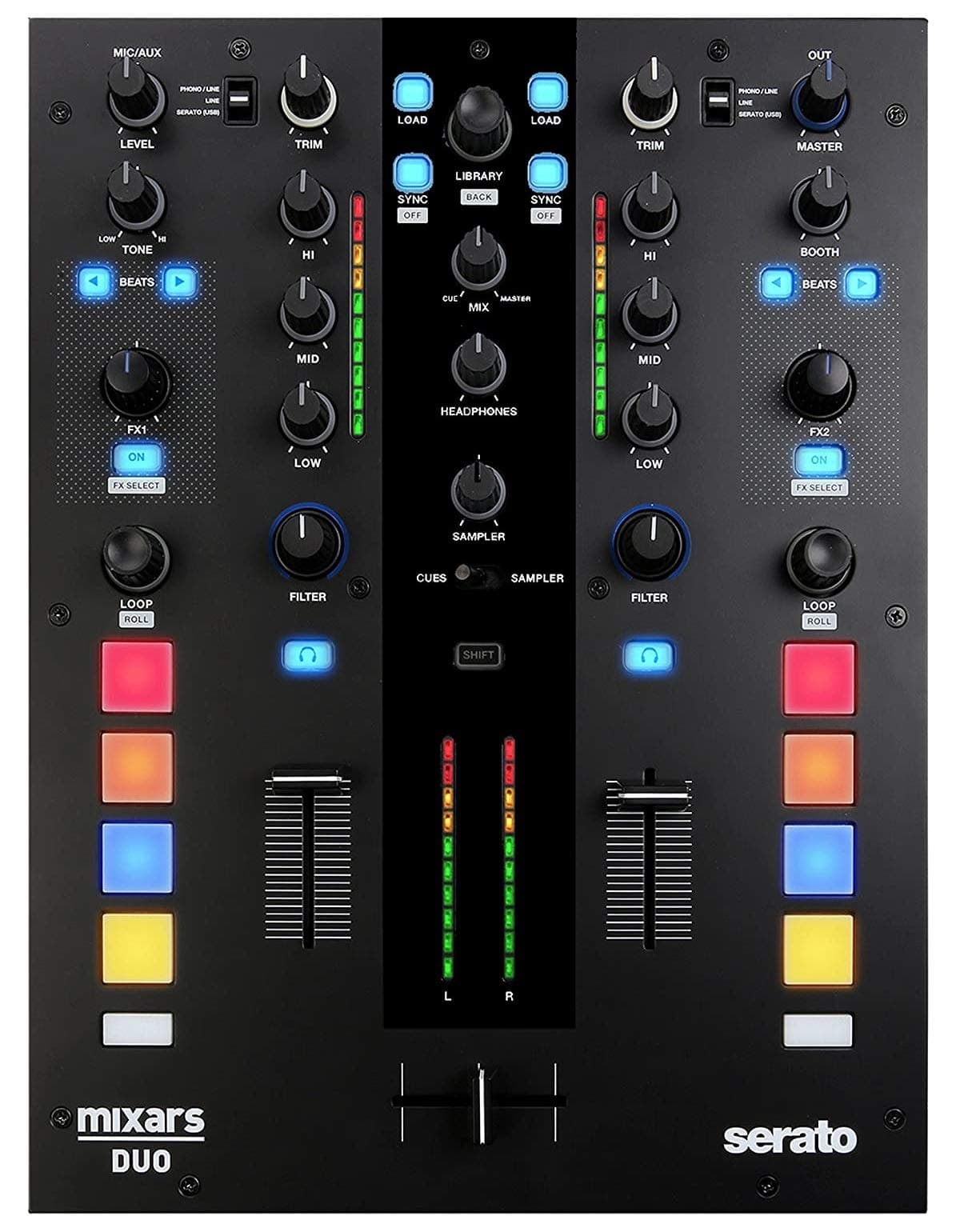 DUO MKII 2-Channel Mixer for Serato DJ