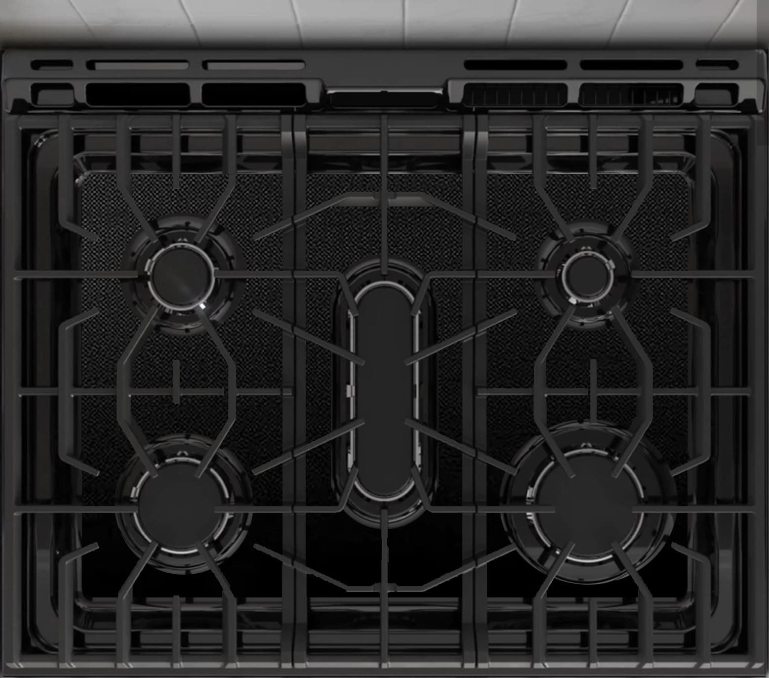 FireFly Home Stove Top Protector for Frigidaire Frigidaire Gallery Gas Range Stove, Custom Fit Ultra Thin Reusable Burner Splatter Spill Guard Protective Cover Liner - GCFG3060BF