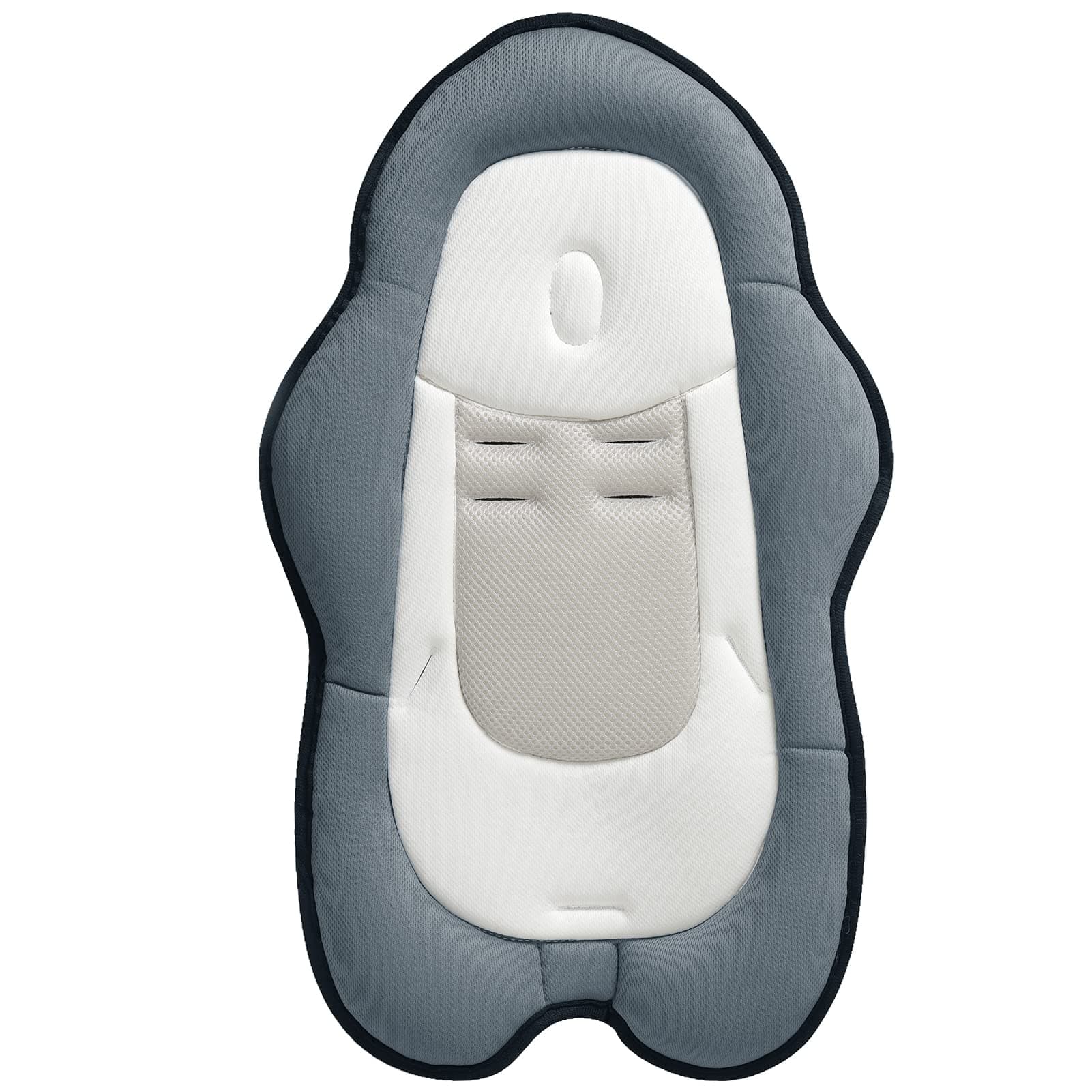 GanEn Infant Cushion Newborn Baby Support Cushion Compatible with Car Seat Stroller High Chair etc; 3D Mesh Breathable Insert Liner(Grey)