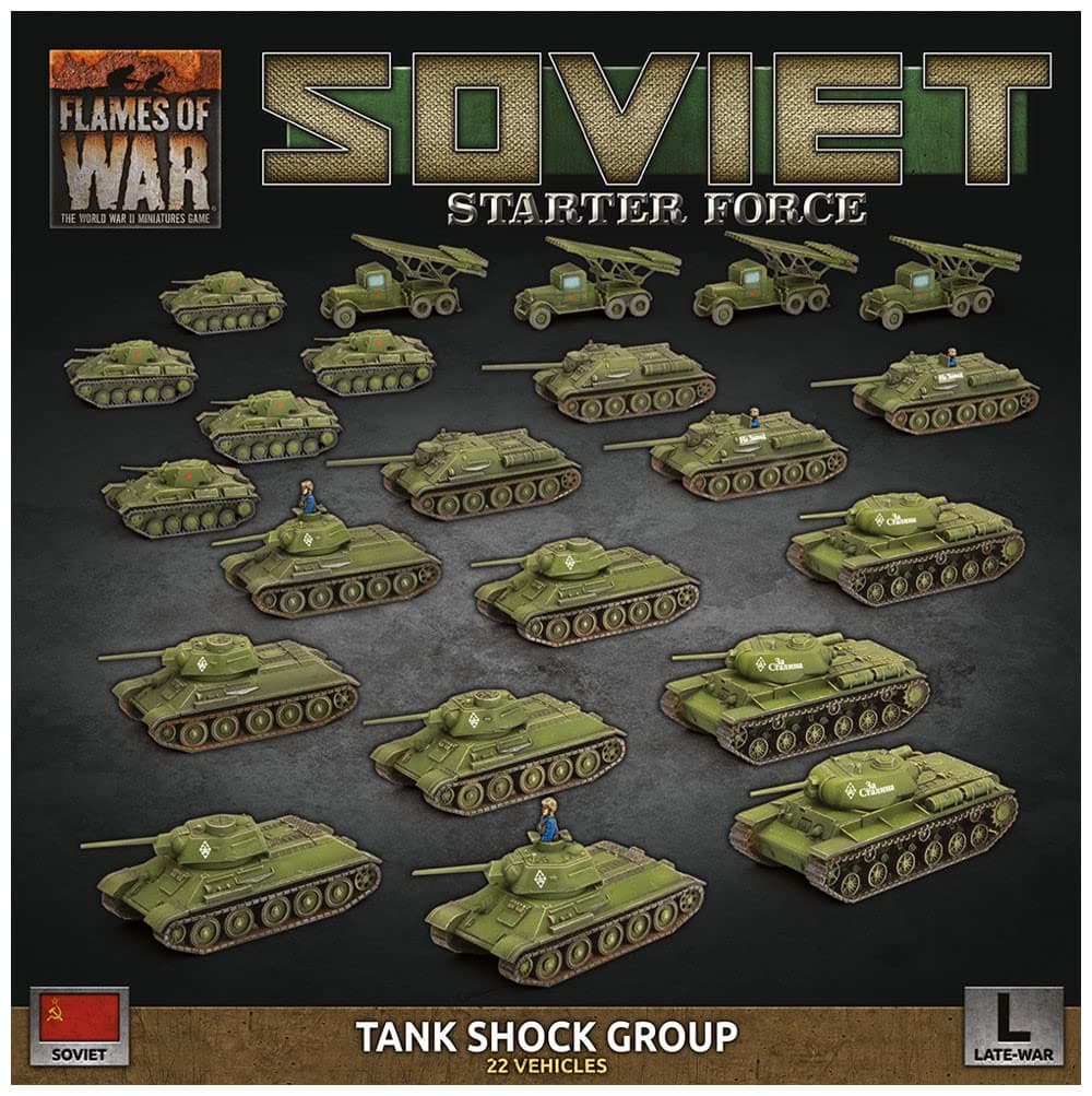 Flames of War Late War: Soviet LW Tank Shock Group Army Deal