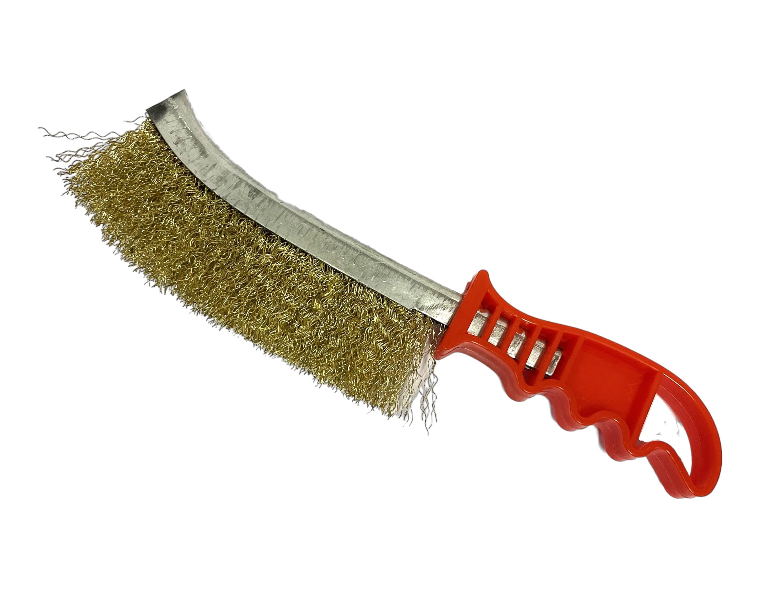 SoSupplies Hand Wire Brush With Plastic Handle . Heavy Duty . Diy Tool . Paint, Rust Remover