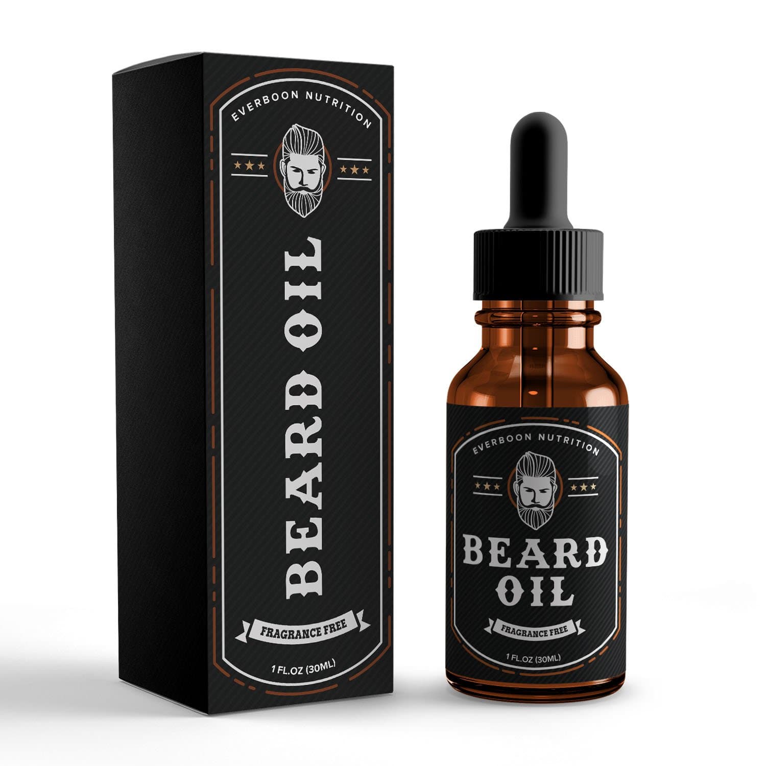 Beard Oil Unscented Conditioner - 100% Naturally Derived Signature Formula, Mixed with 9 Premium Quality Natural Oils That Hydrates & Softens For A Smooth and Fragrance-Free Beard, 1 Fluid Ounce