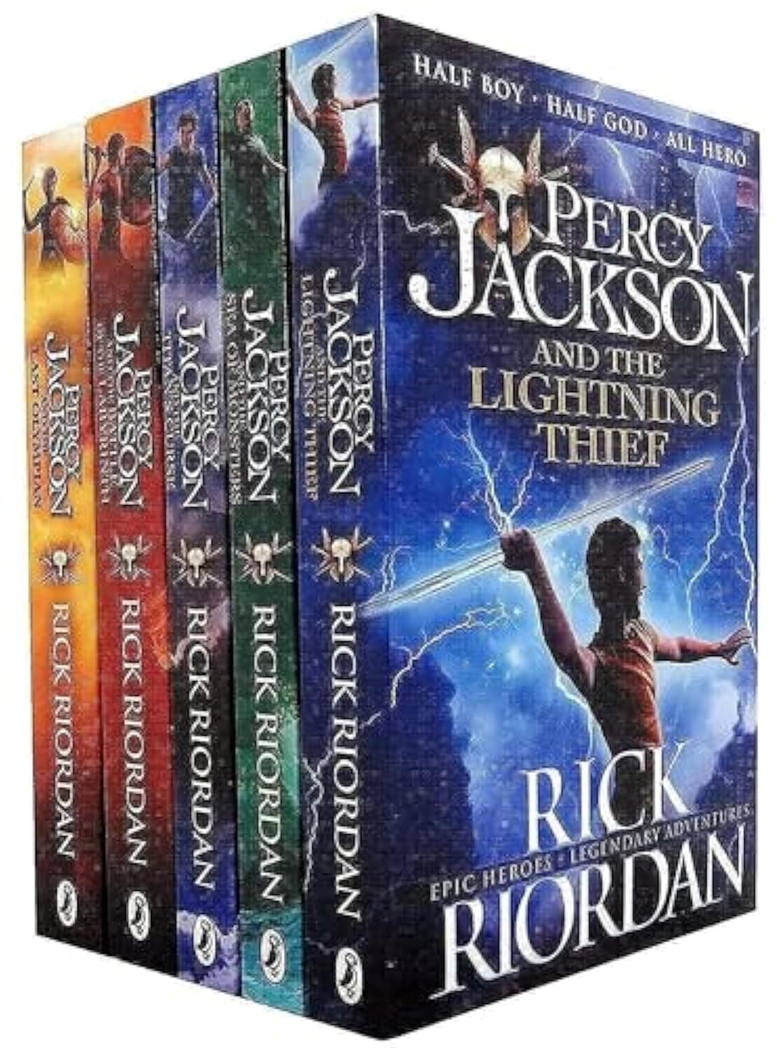 Random House Books for Young Readers Percy Jackson X 5 Set Series Collection 5 Set