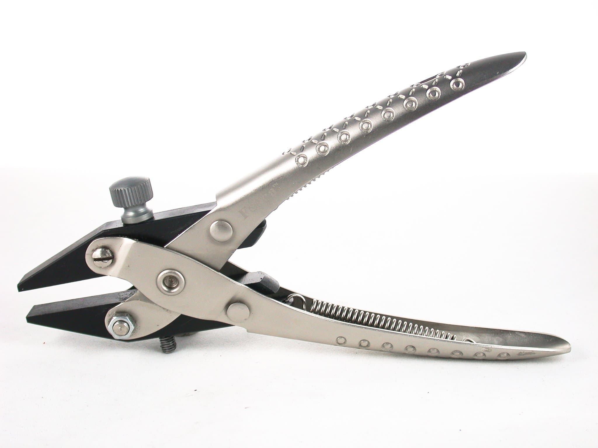 Forca RTGS-323-SM Jewelry Parallel Action Flat Nose with Adjustable Smooth Jaws - Clamping Pliers