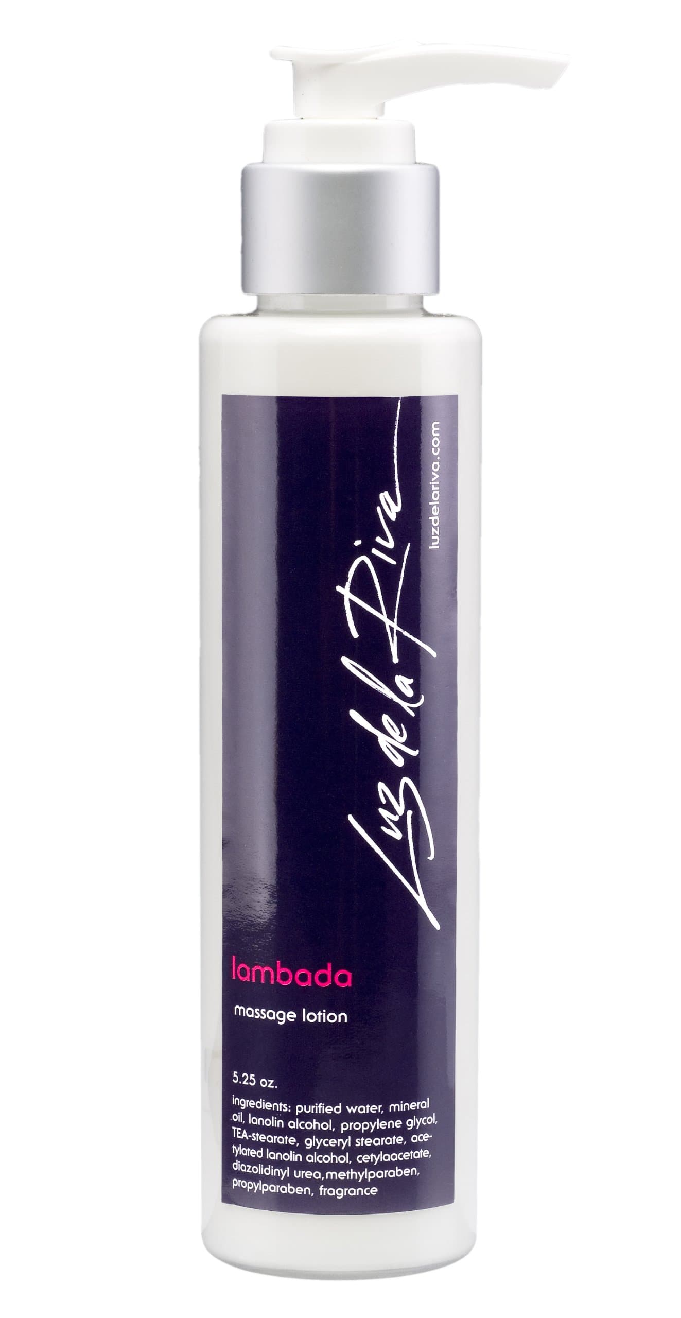 Luz de la Riva Massage Lotion, Lambada, 5.25-Ounce Bottle