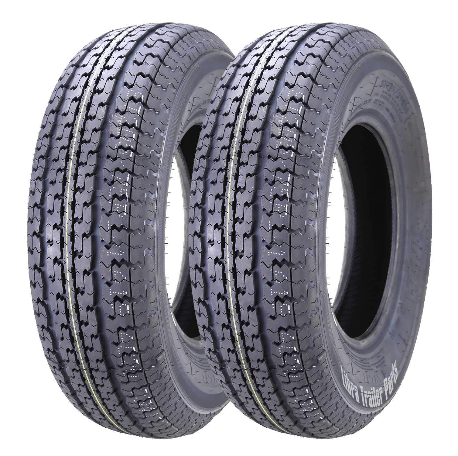 2 WINDA Premium Trailer Tire ST225/75R15 Radial 10PR Load Range E Steel Belted
