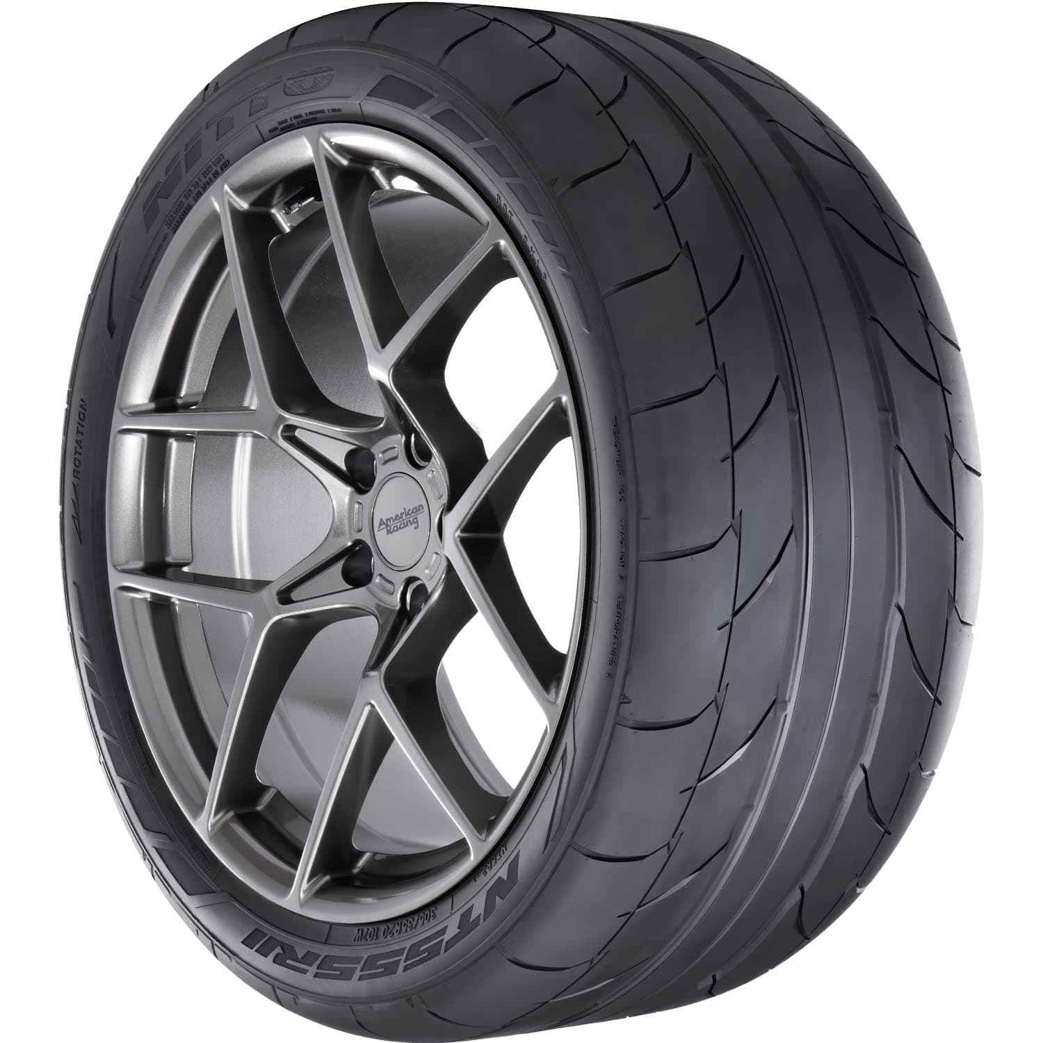 1pc 275/40R17 93W NITTO Knit NT555R2 Summer Tire