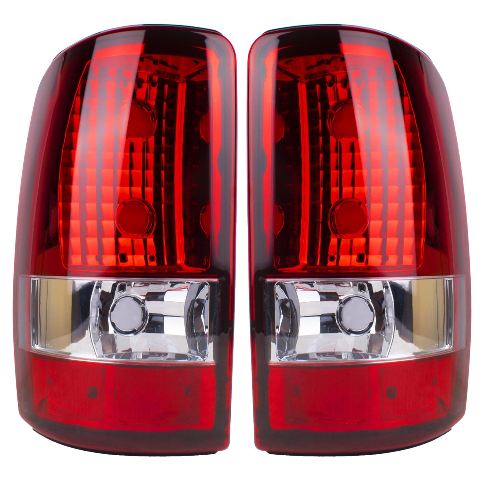 Boine Tail Light Compatible With 2000-2006 Chevy Tahoe Suburban GMC Yukon Driver and Passenger Side Rear Light Brake Lamps