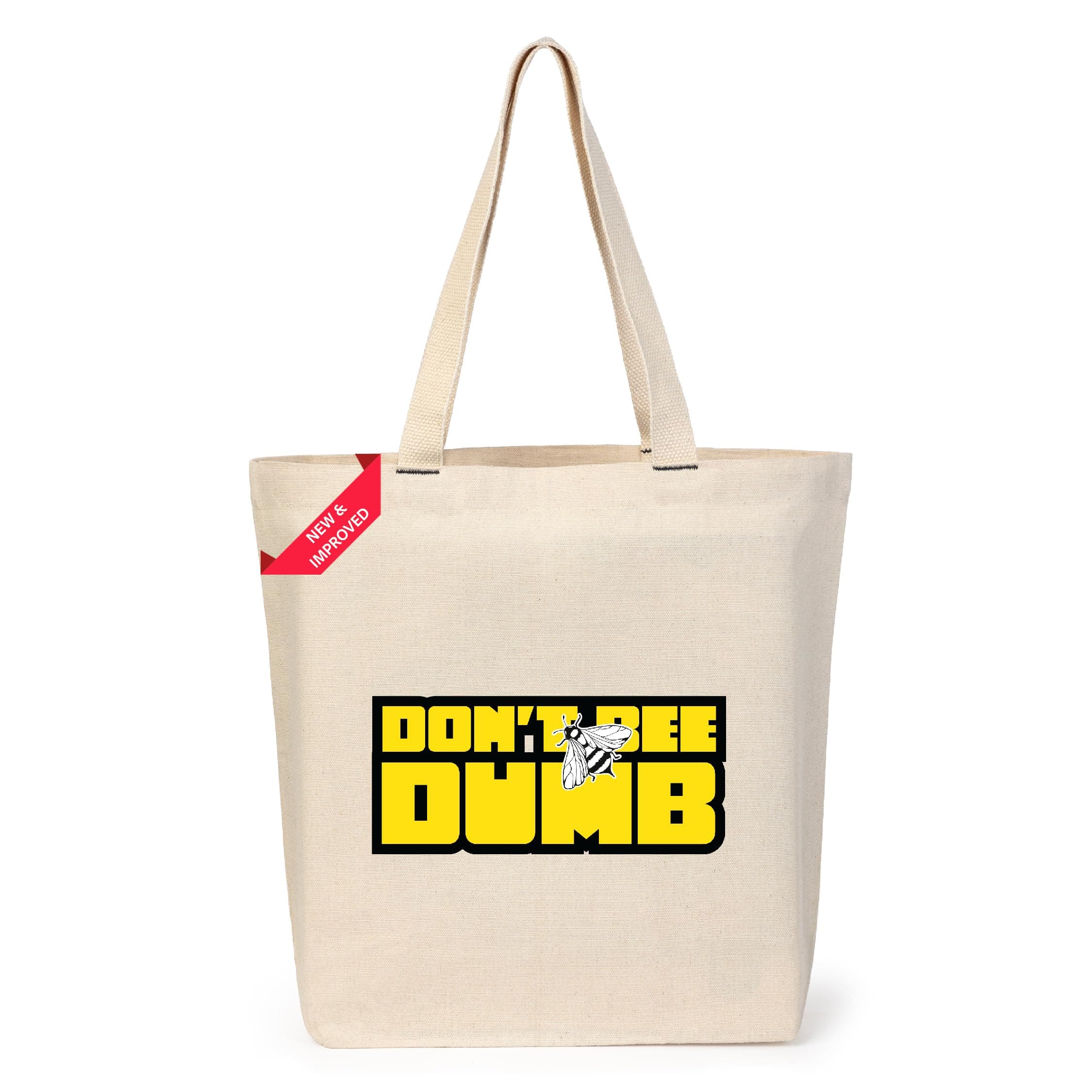 Amazon Brand- Eono, 100% Cotton Cloth Bag,Reusable Tote Bags,Shopping Bag For Grocery, Vegetable Bag For Shopping, Aesthetic Carry Bag, Aesthetic Bags For College, Folding Bag - Style2