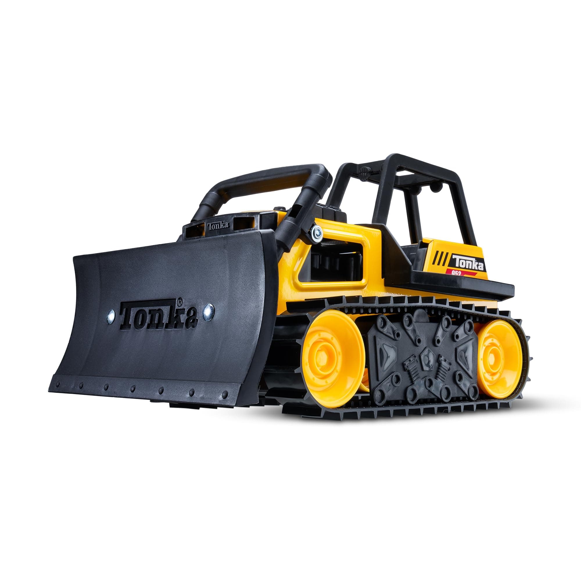 Steel Classics Bulldozer - Made with Steel & Sturdy Plastic, Yellow Toy Construction Truck, Boys and Girls, Kids, Toddlers, Ages 3+