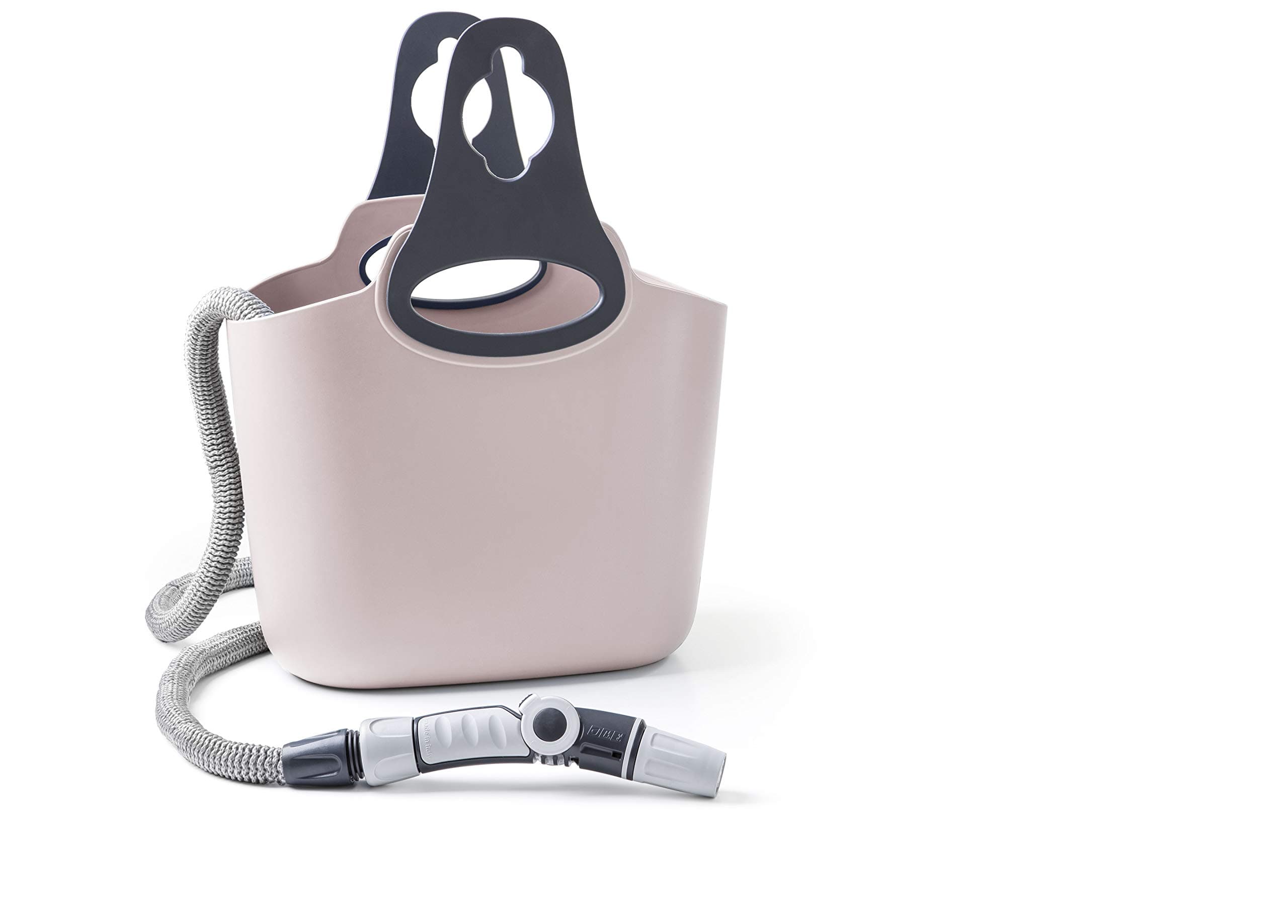 G.F. GF Garden Aquapop Bunny, 25M self-extendable Hose, Ready to use Set, with Practical Bag and Hanger-Plastic Container, for Watering Gardens and Balconies,