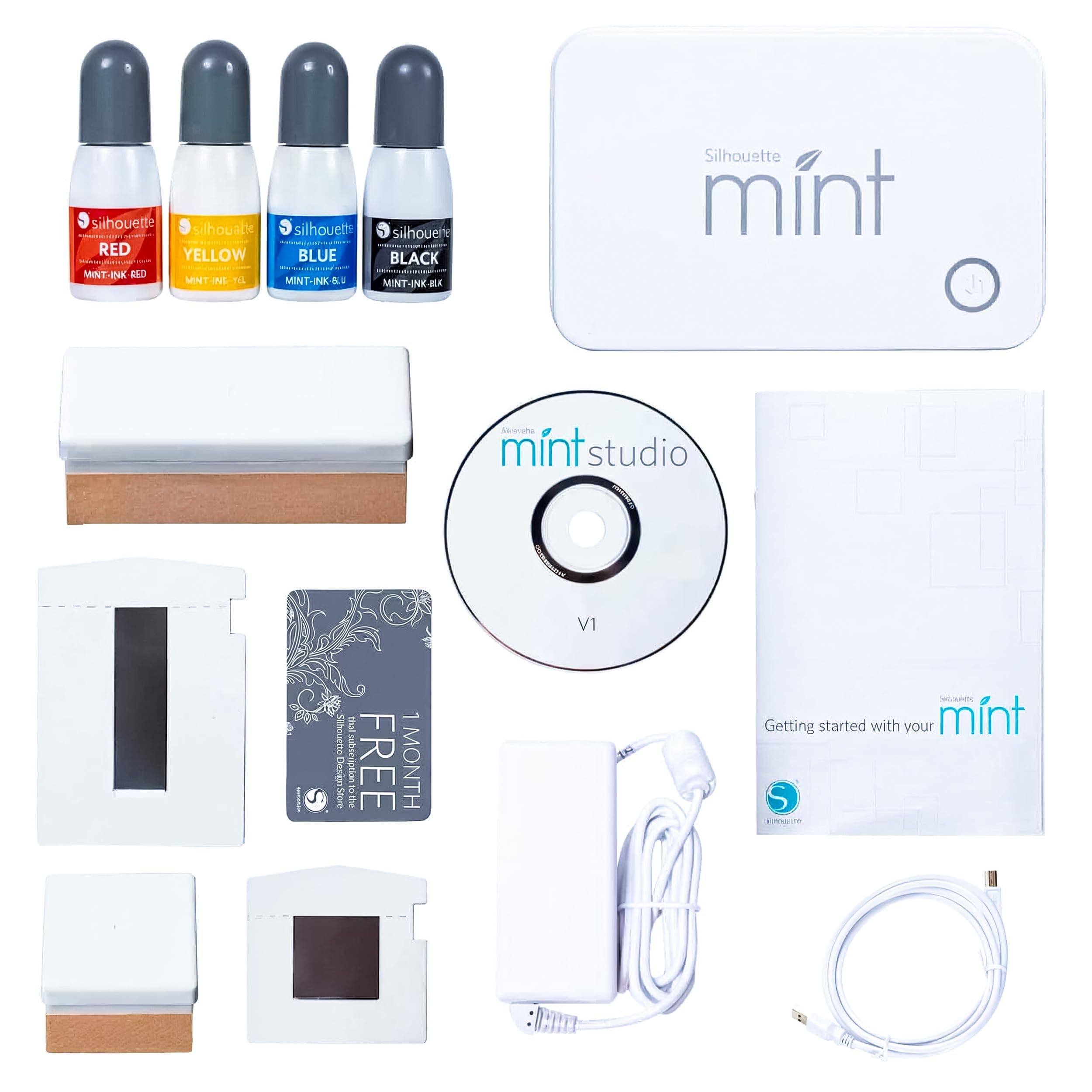 Silhouette Mint Custom Printer (White) 4x4