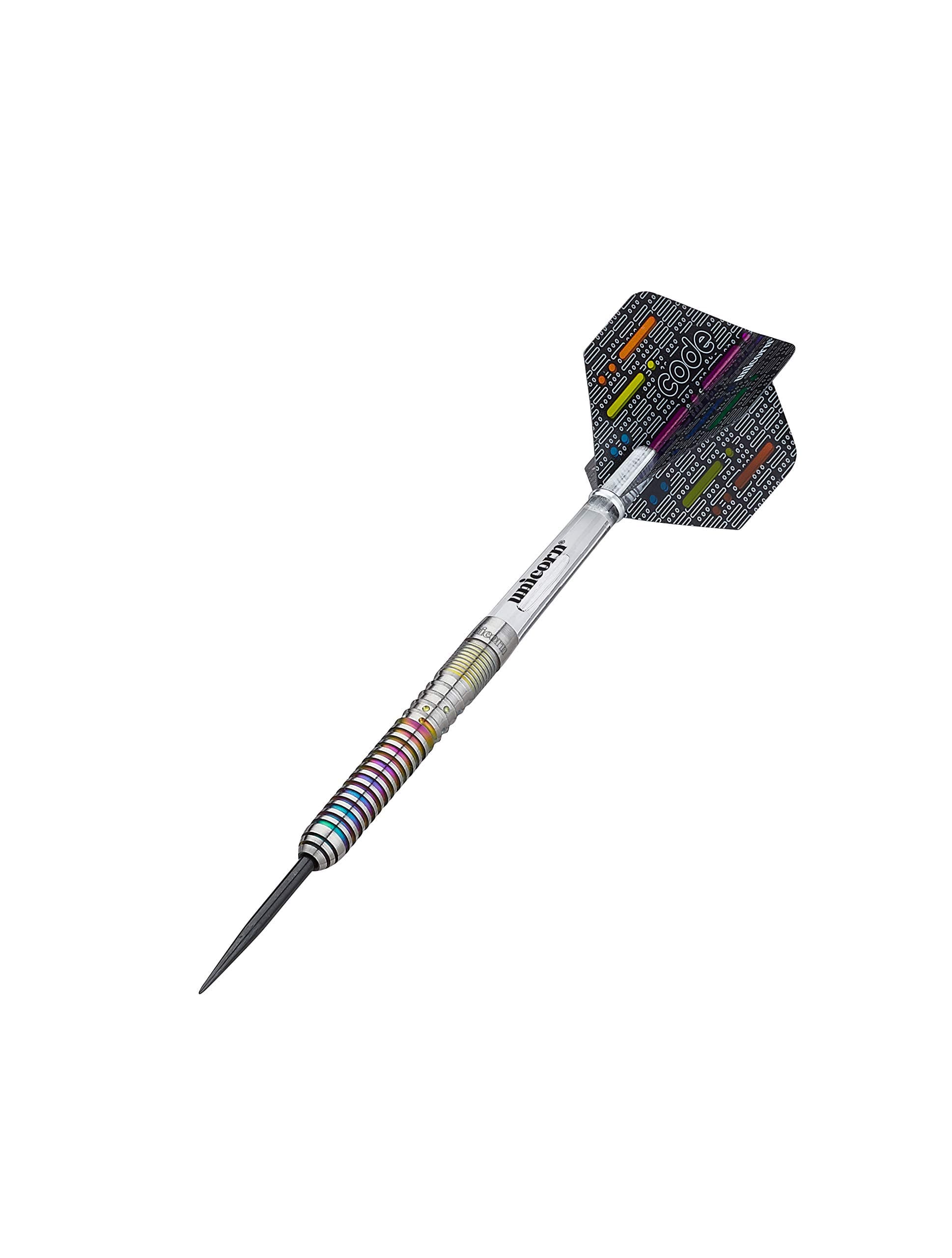 Unicorn Ian White Code 90 Percent Tungsten Steel Tip Darts Set