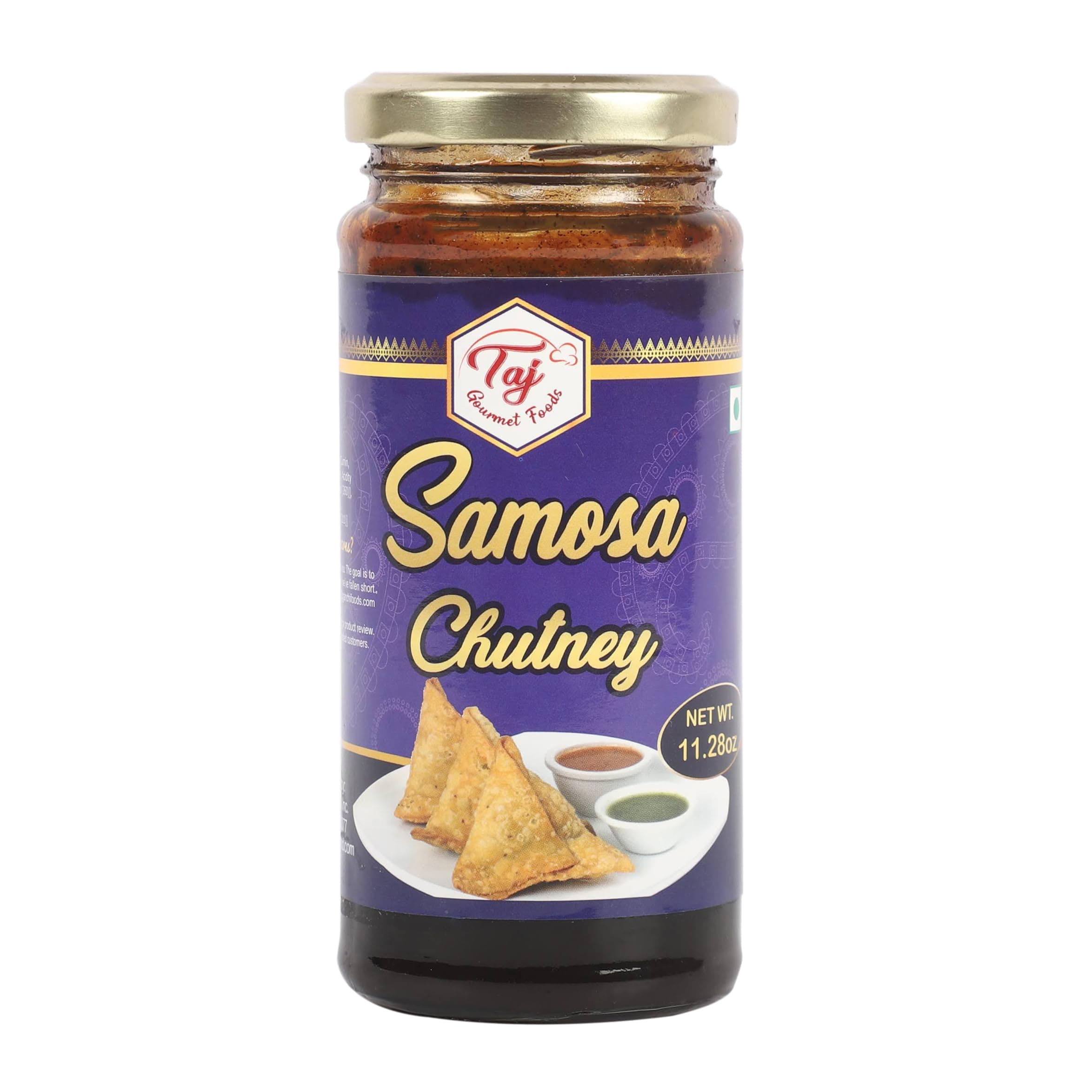 TAJ Gourmet Samosa Chutney, (Special Tamarind Spice Blend), 320g (11.2oz)