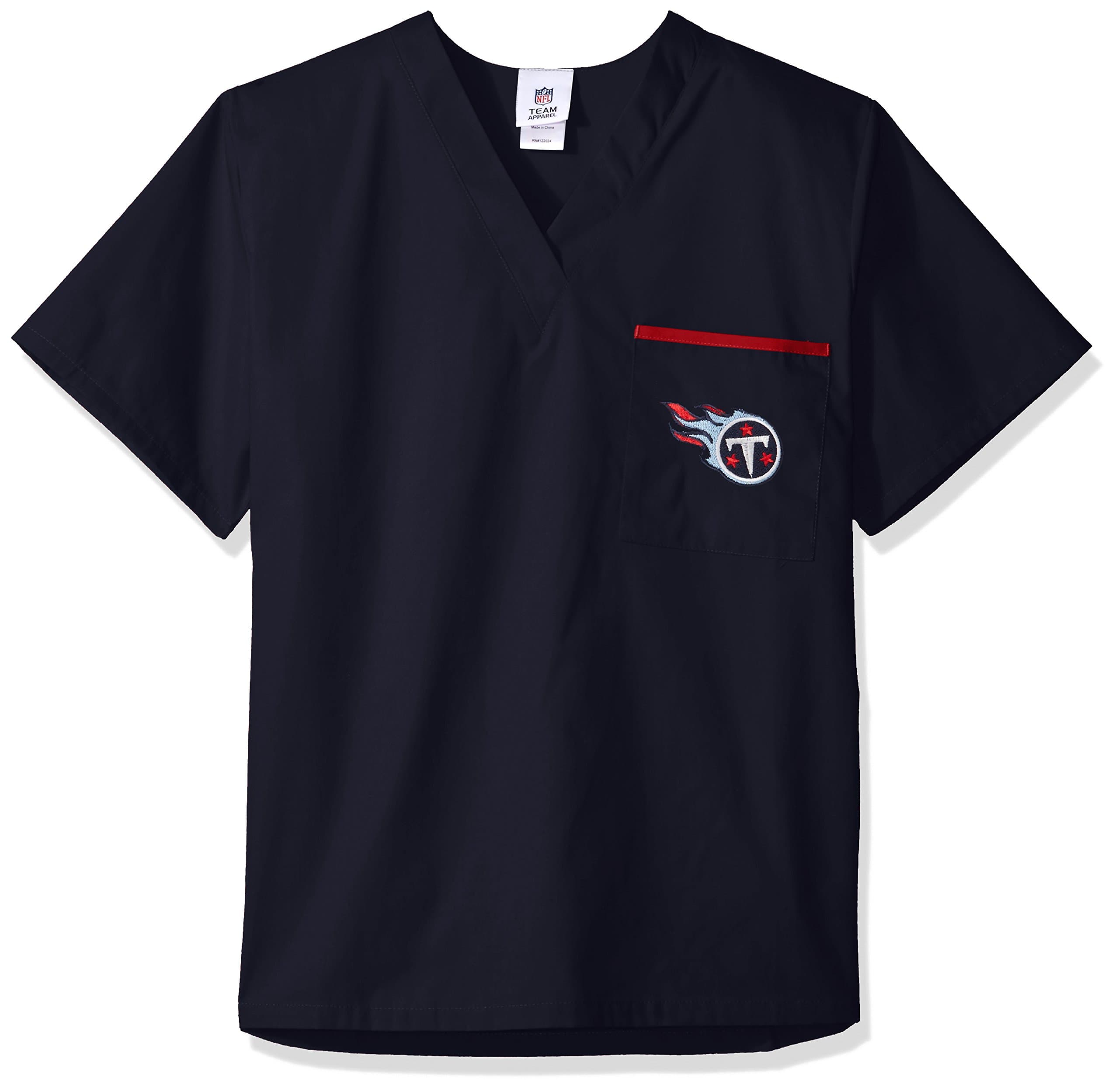 NFL Scrub Dudz Solid Scrub Top