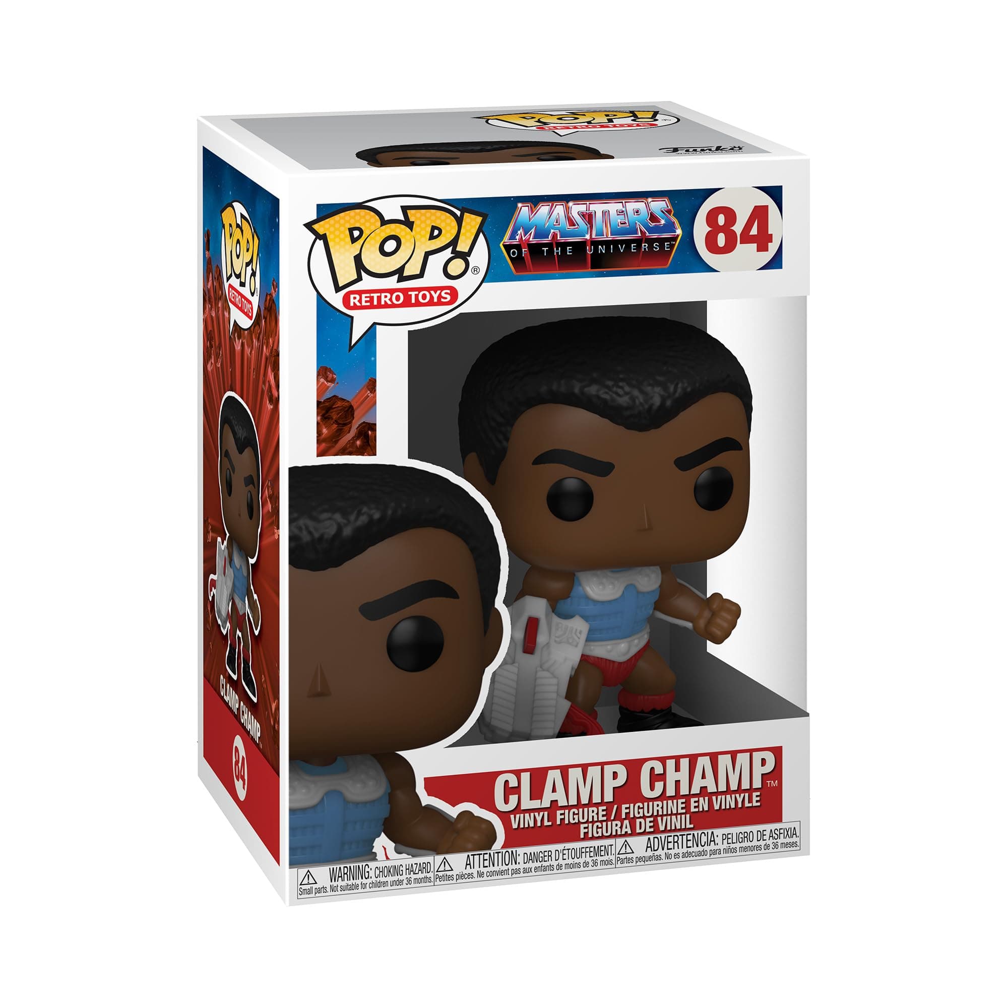 Pop Pop Retro Toys: Master's of The Universe - Clamp Champ - Masters of The Universe - Collectable Vinyl Figure - Gift Idea - Official Merchandise - Toys for Kids & Adults - Superheroes Fans